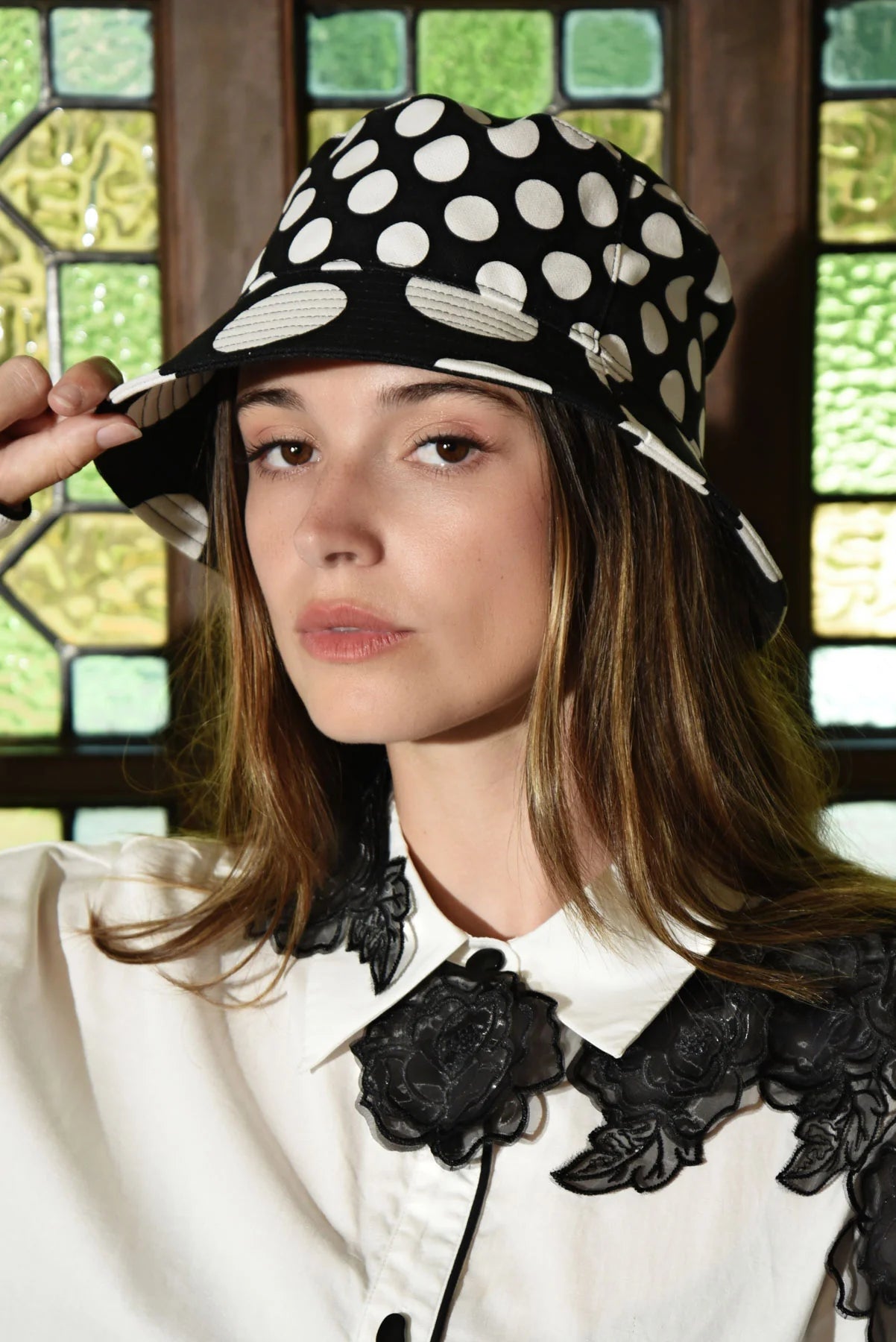 CURATE BRIM-MING WITH JOY HAT - SPOT - THE VOGUE STORE
