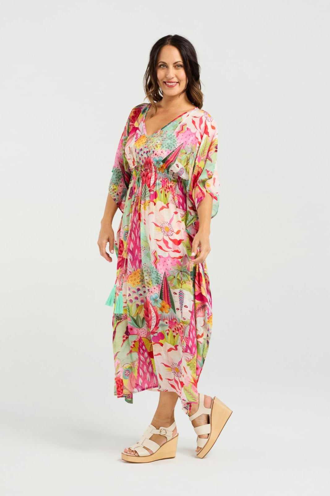 SEDUCE SONYA DRESS - BLOSSOM POP - THE VOGUE STORE
