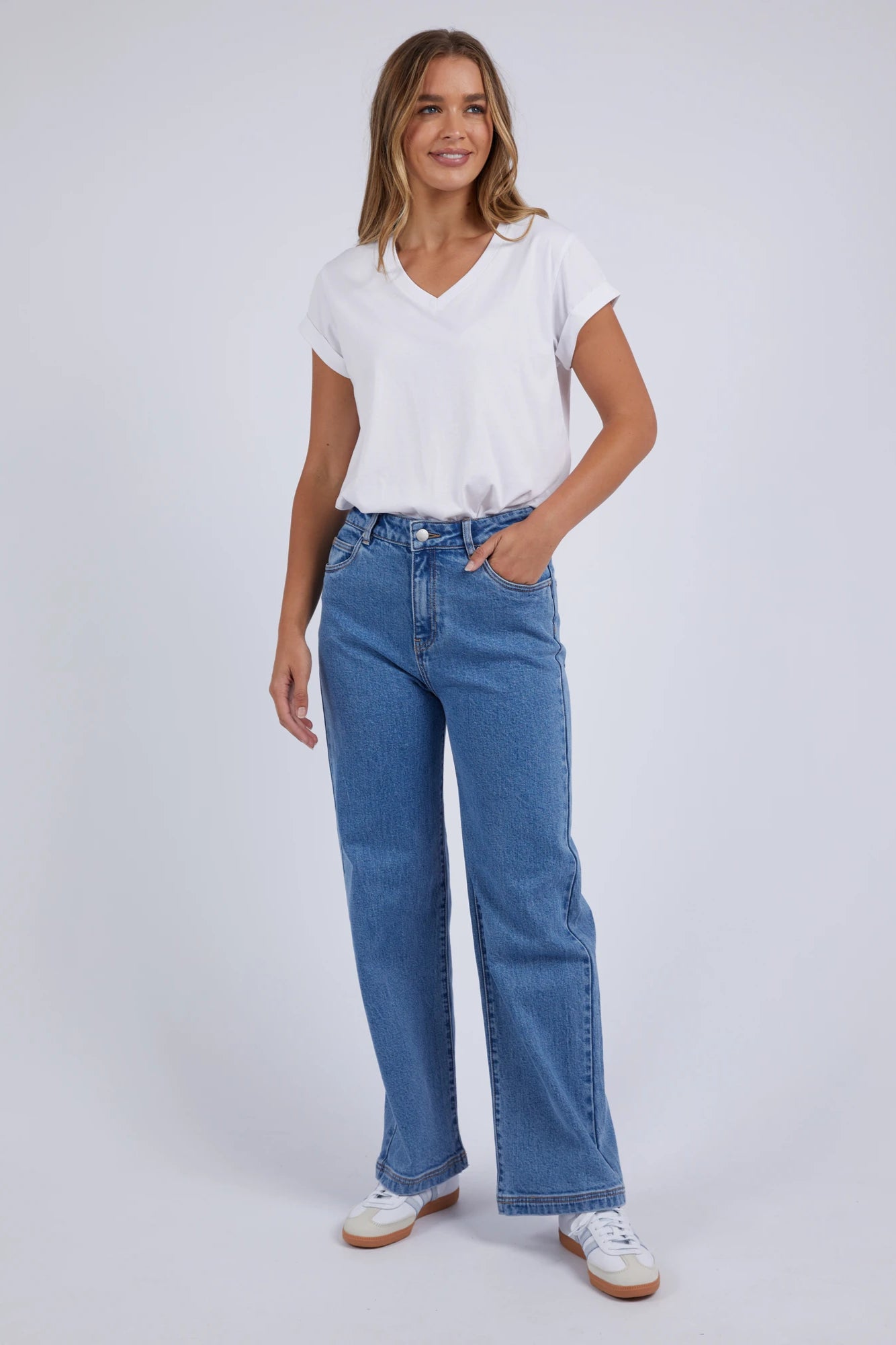 FOXWOOD HUNTLEIGH JEAN - LIGHT BLUE - THE VOGUE STORE