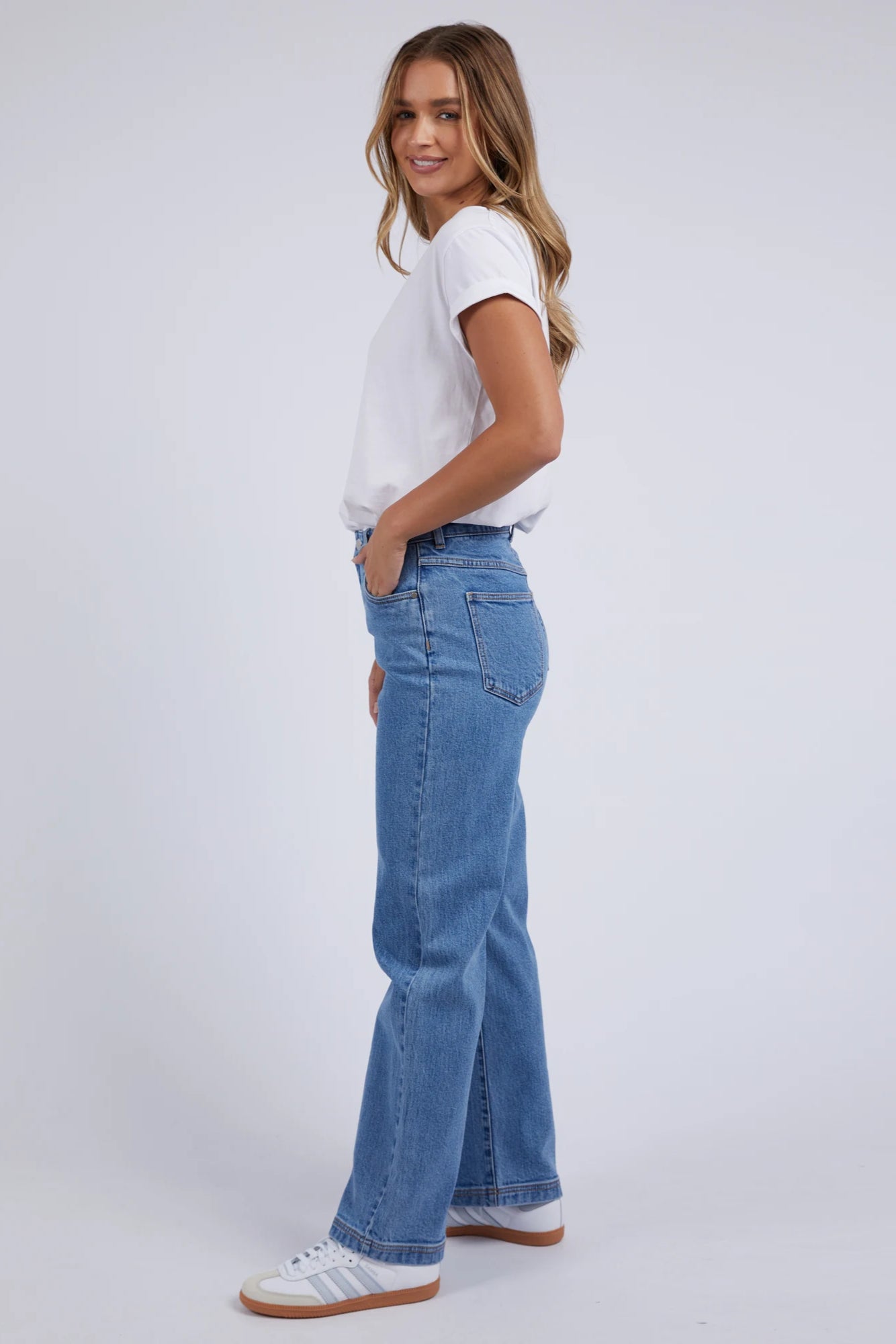 FOXWOOD HUNTLEIGH JEAN - LIGHT BLUE - THE VOGUE STORE