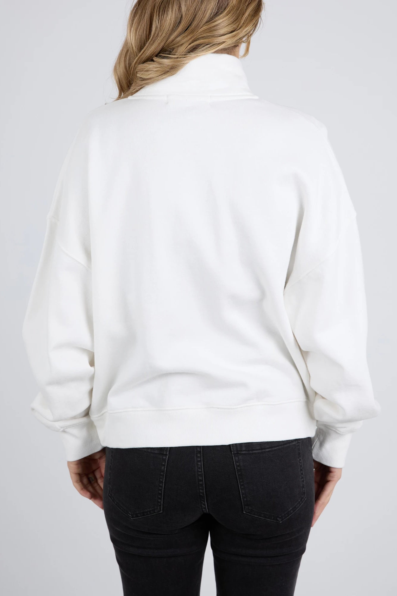 FOXWOOD EMBER ZIP THRU - VINTAGE WHITE - THE VOGUE STORE