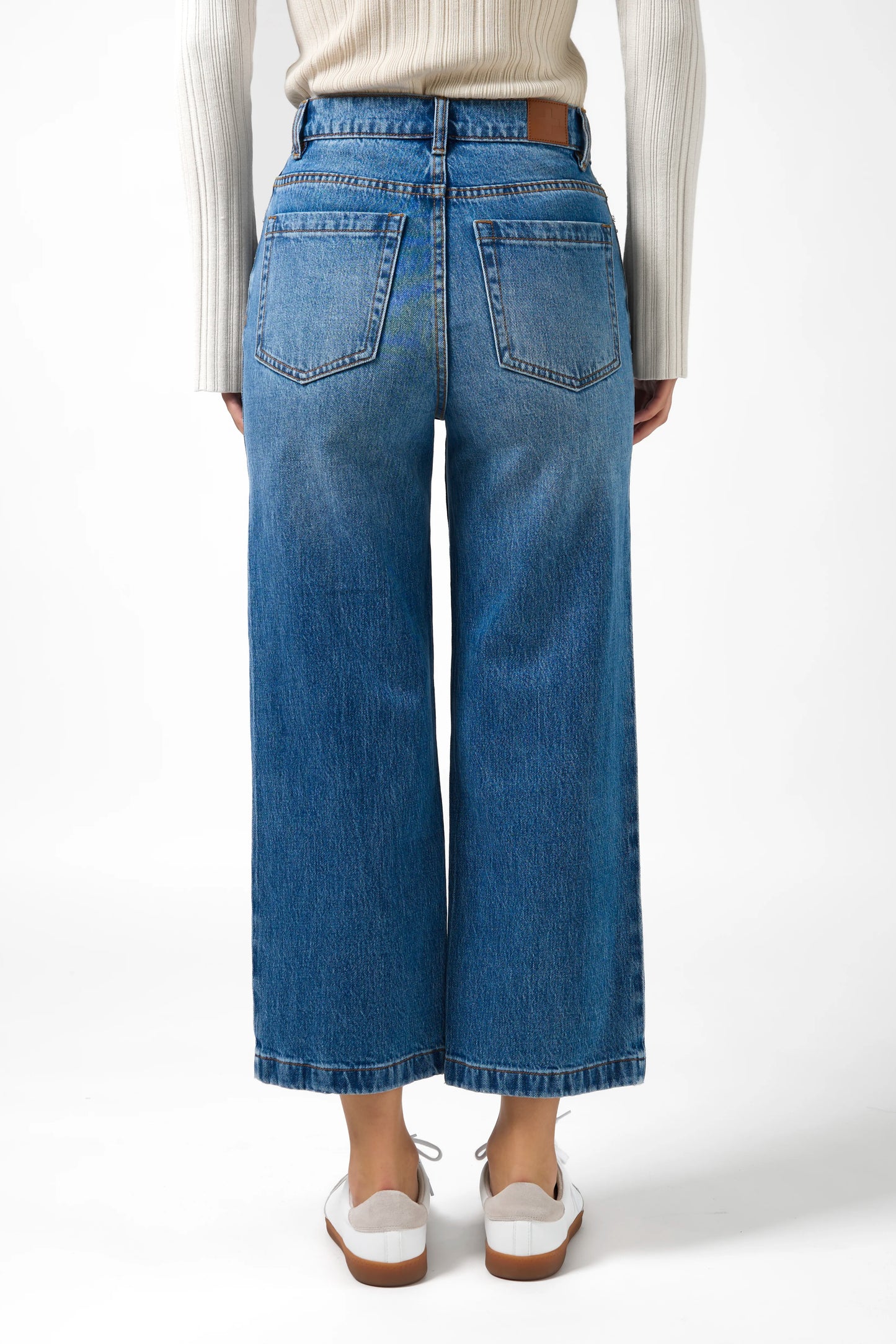 STELLA + GEMMA PERRIE JEAN - MID BLUE - THE VOGUE STORE