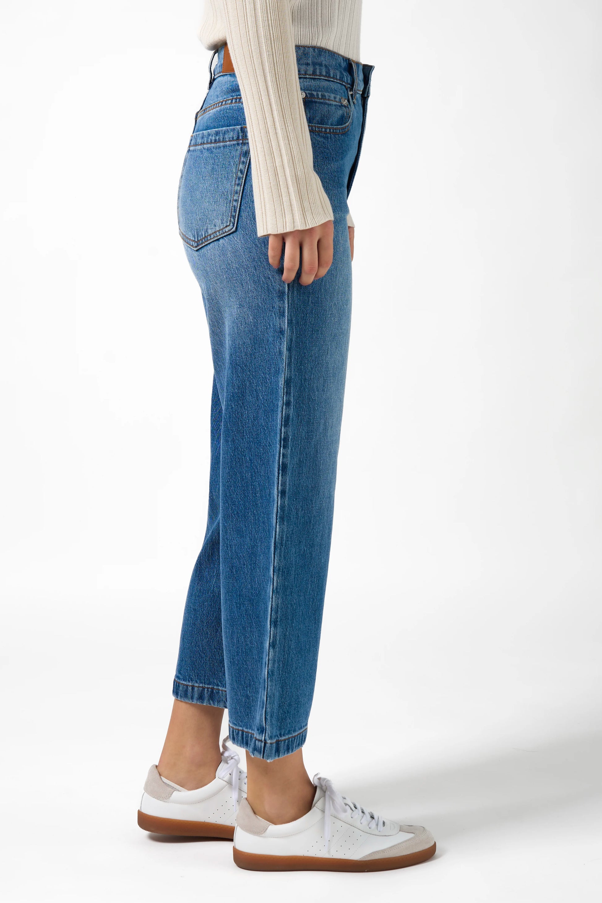 STELLA + GEMMA PERRIE JEAN - MID BLUE - THE VOGUE STORE