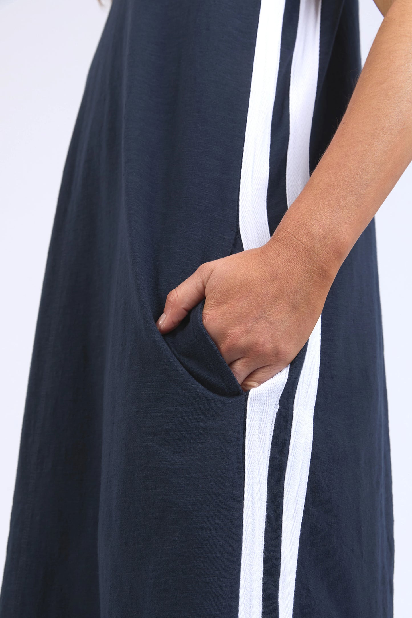 FOXWOOD RECOVERY DRESS - NAVY - THE VOGUE STORE