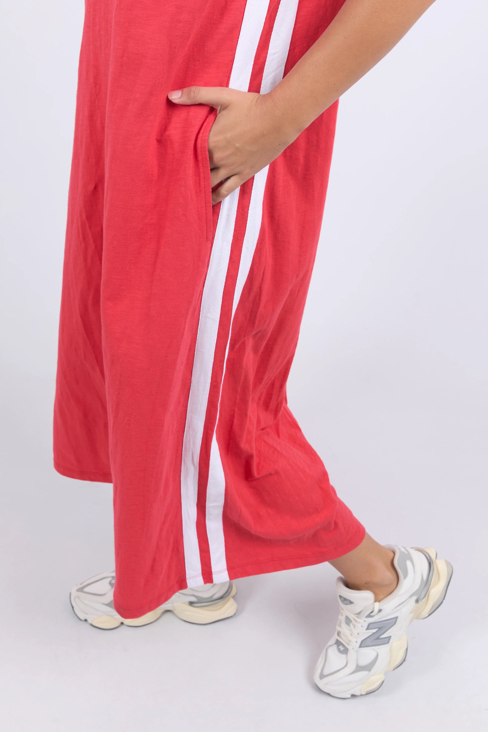 FOXWOOD RECOVERY DRESS - RED - THE VOGUE STORE