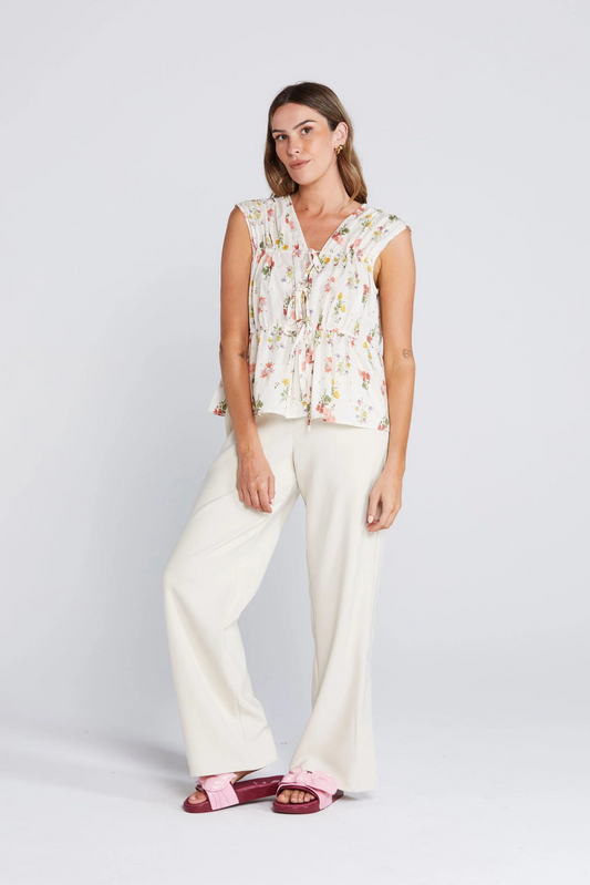 THING THING BELLE TIE TOP - SUMMER HAVEN - THE VOGUE STORE