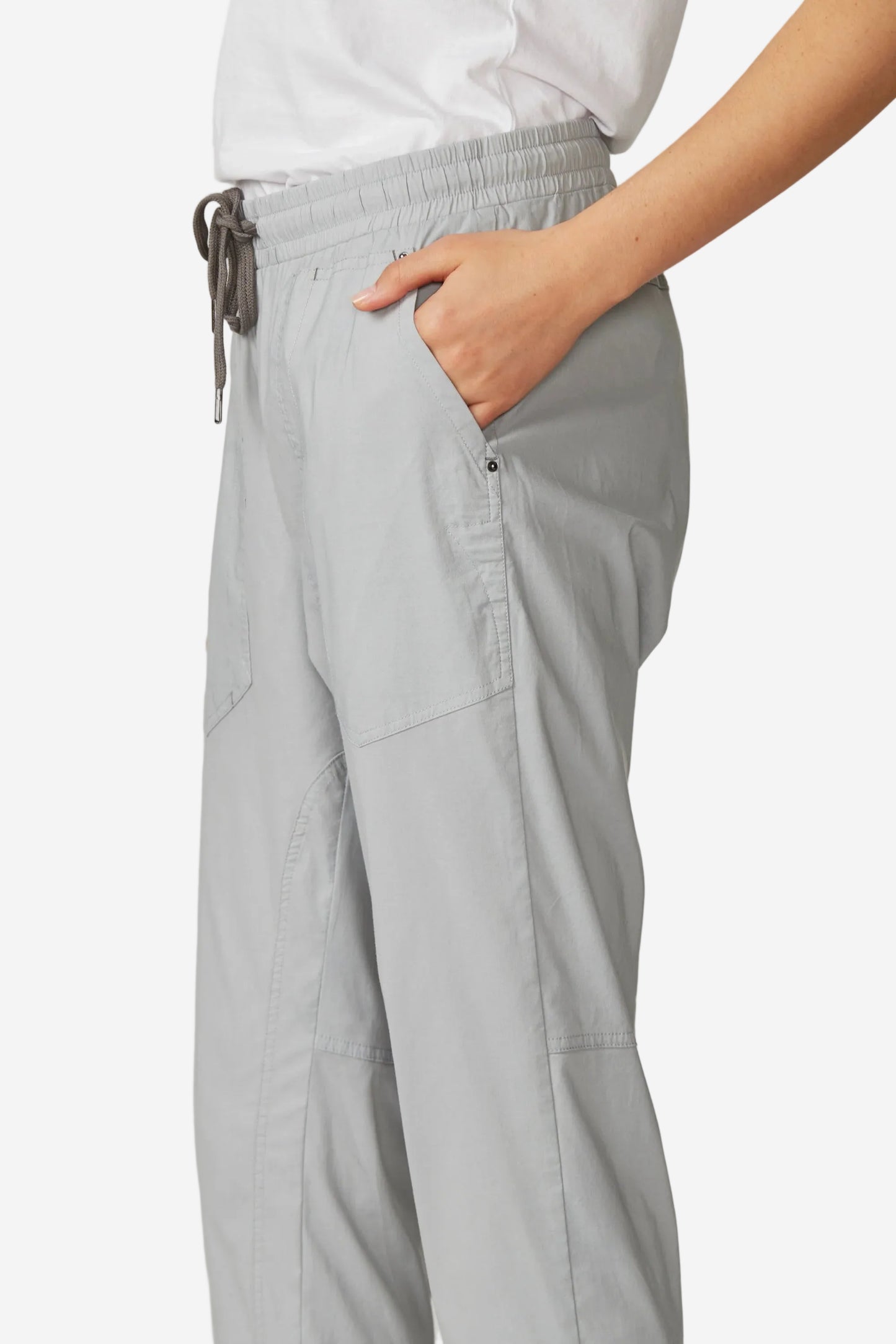 LANIA LTL PORT 7/8 PANT - NICKEL - THE VOGUE STORE