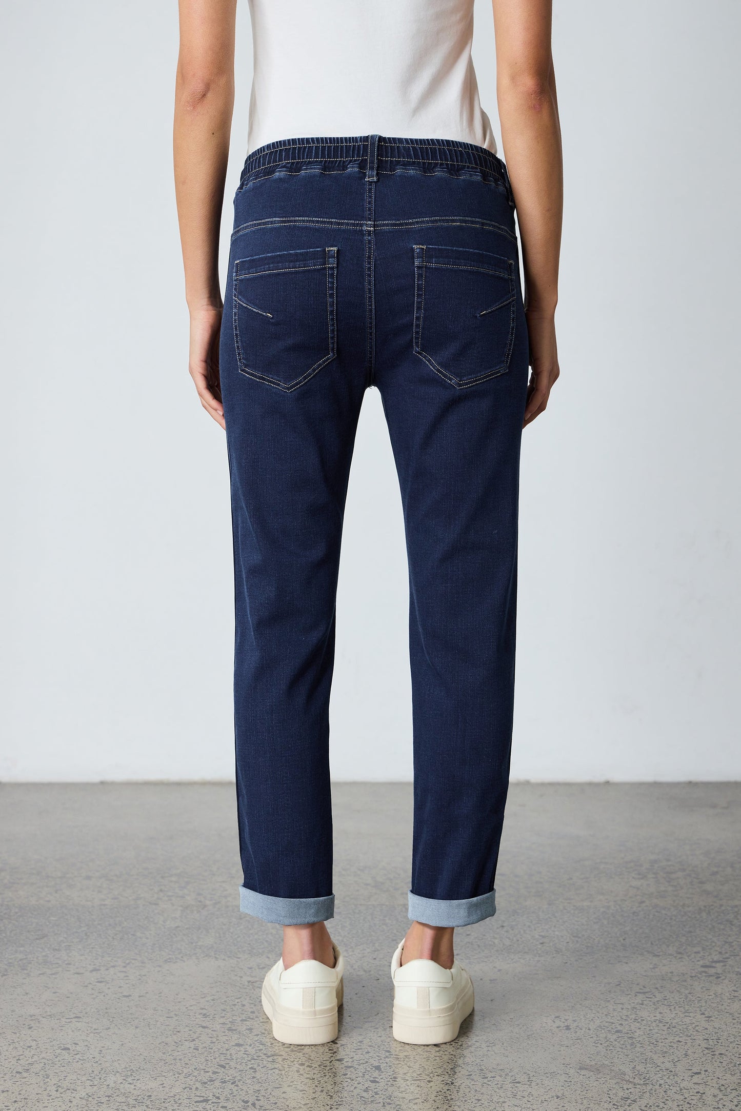 LANIA LTL BOYFRIEND JEAN - INDIGO - THE VOGUE STORE
