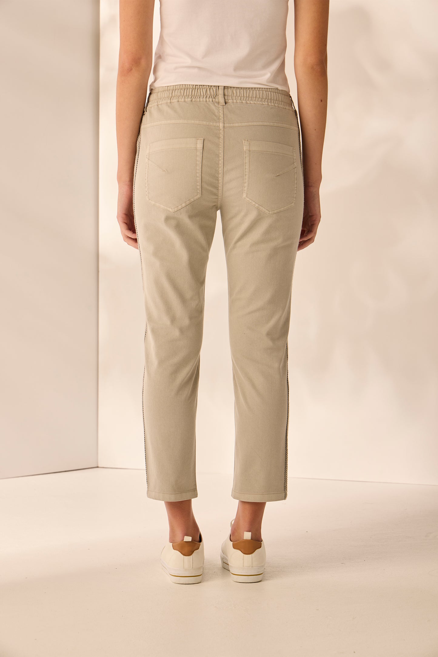 LANIA ZANE BOYFRIEND JEAN - NATURAL - THE VOGUE STORE