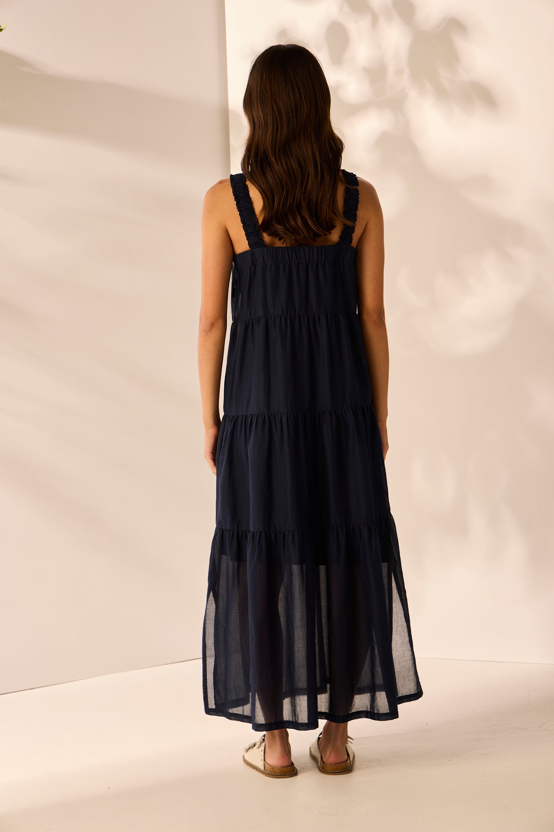 LANIA SUMMIT DRESS - INK - THE VOGUE STORE