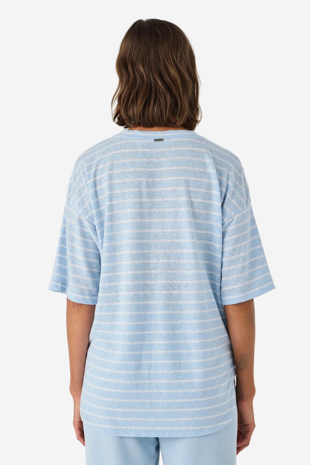 LANIA HOLT TOP - SKY - THE VOGUE STORE