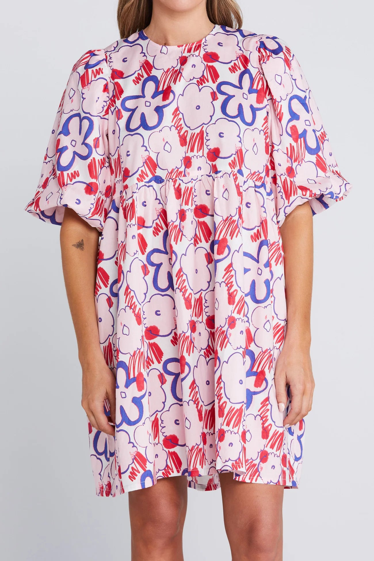 THING THING SPIN DRESS - SQUIGGLE BLOOM - THE VOGUE STORE