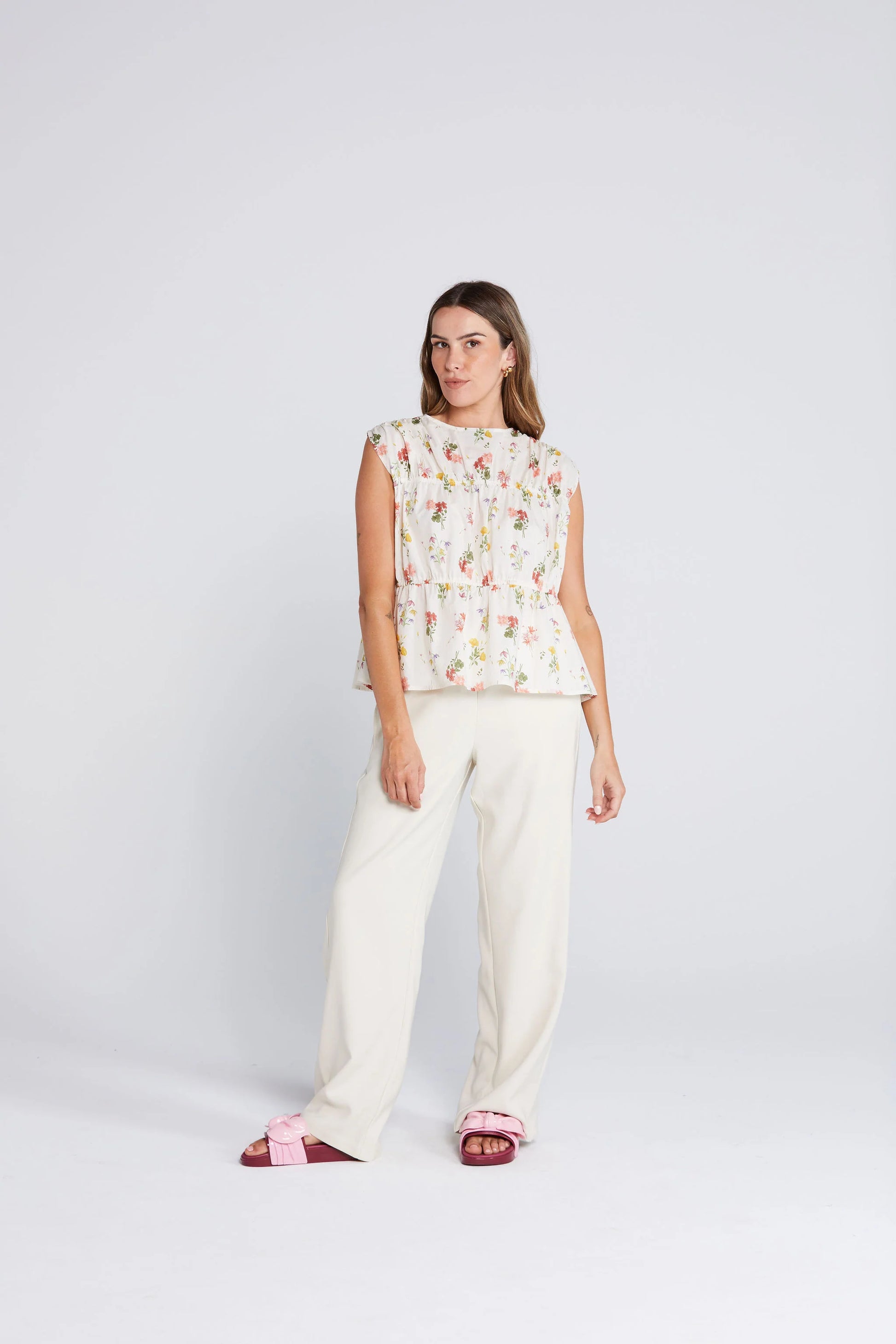 THING THING BELLE TIE TOP - SUMMER HAVEN - THE VOGUE STORE