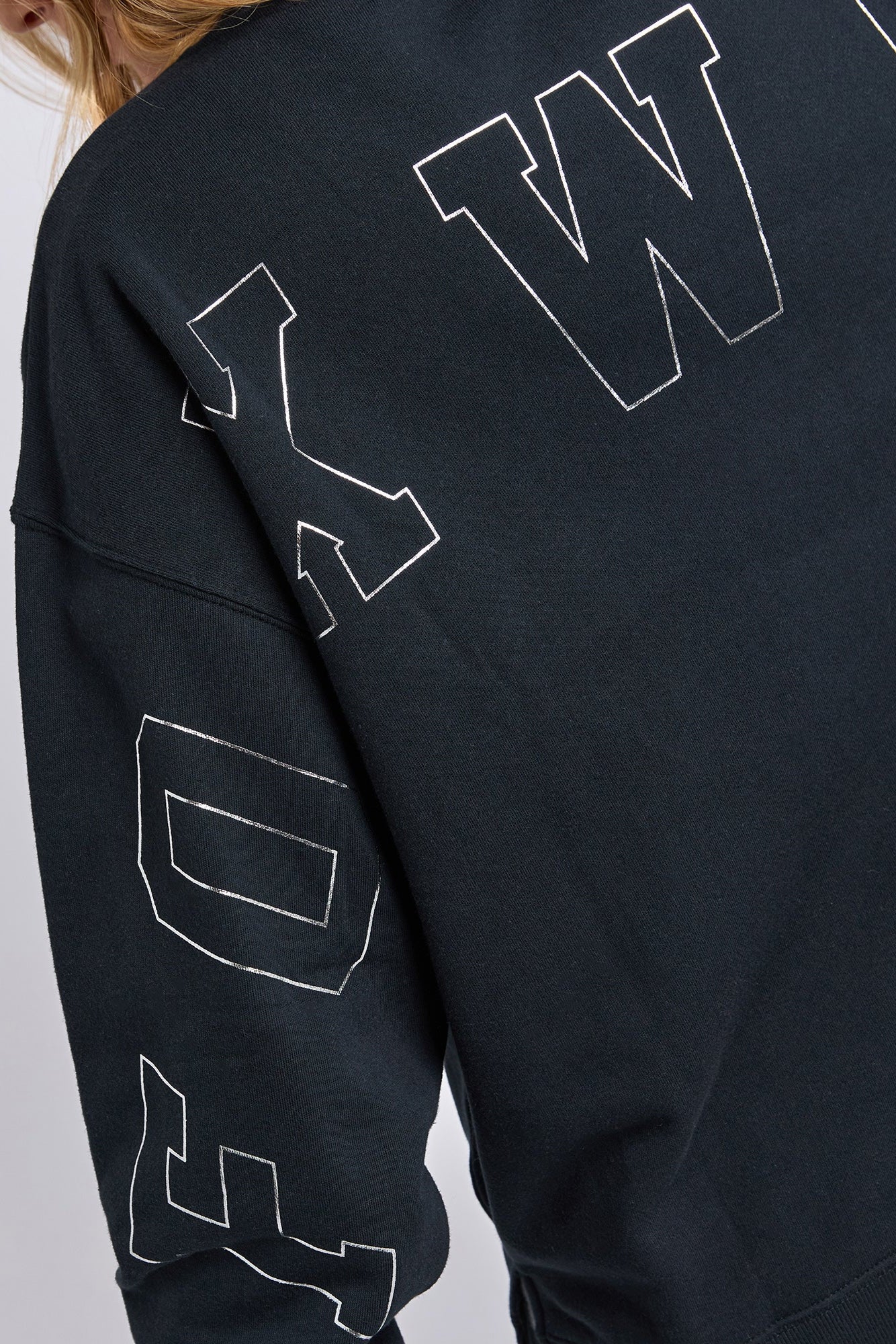 FOXWOOD INTERVAL CREW - METALLIC - THE VOGUE STORE