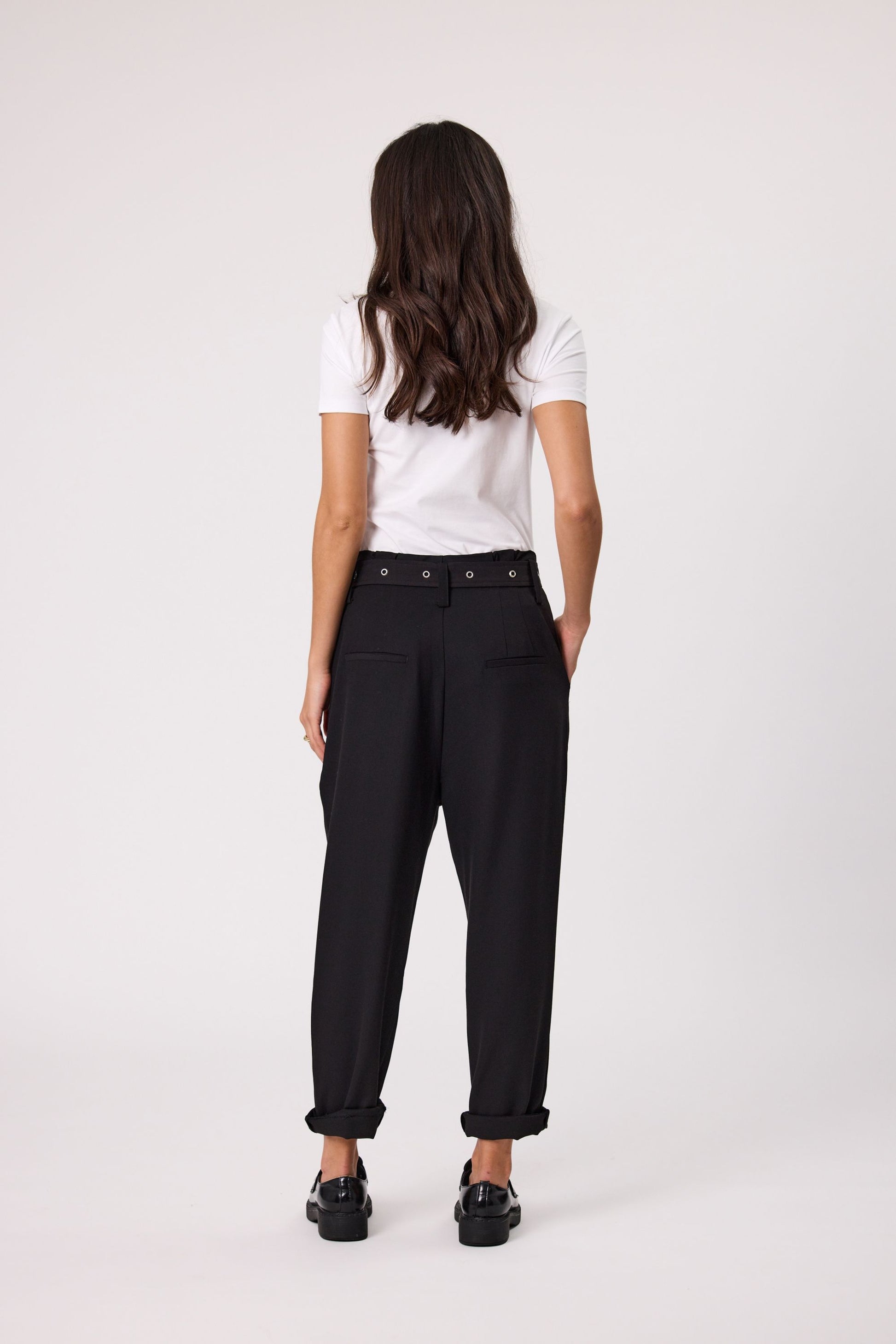DESIGN NATION SOHO PANT - BLACK - THE VOGUE STORE