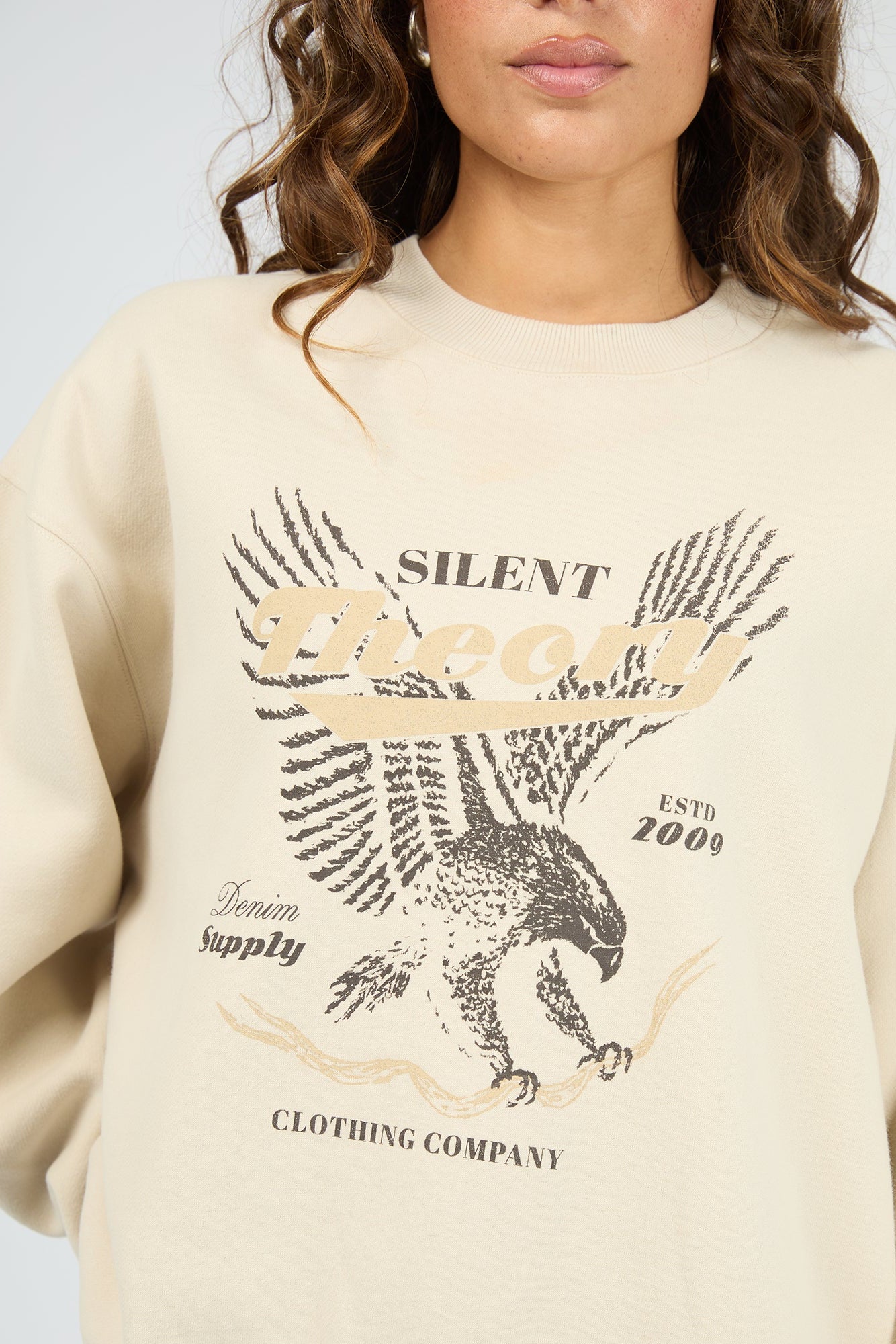 SILENT THEORY DYSTOPIA CREW - CHALK - THE VOGUE STORE