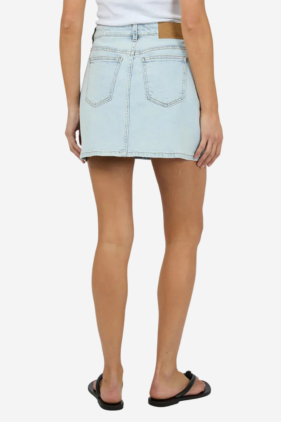SILENT THEORY SELINA SKIRT COMFORT - BLEACH - THE VOGUE STORE