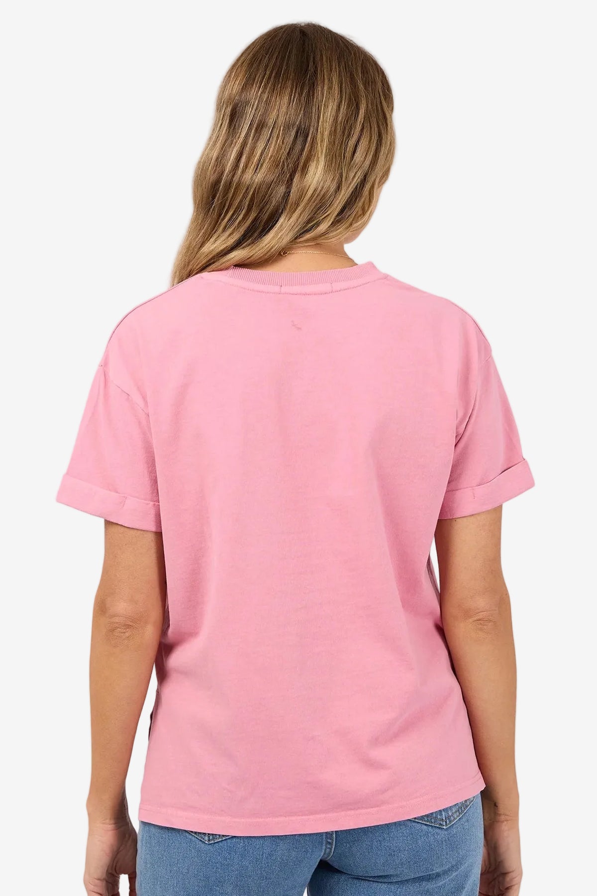 ALL ABOUT EVE WASHED TEE - ORCHID - THE VOGUE STORE