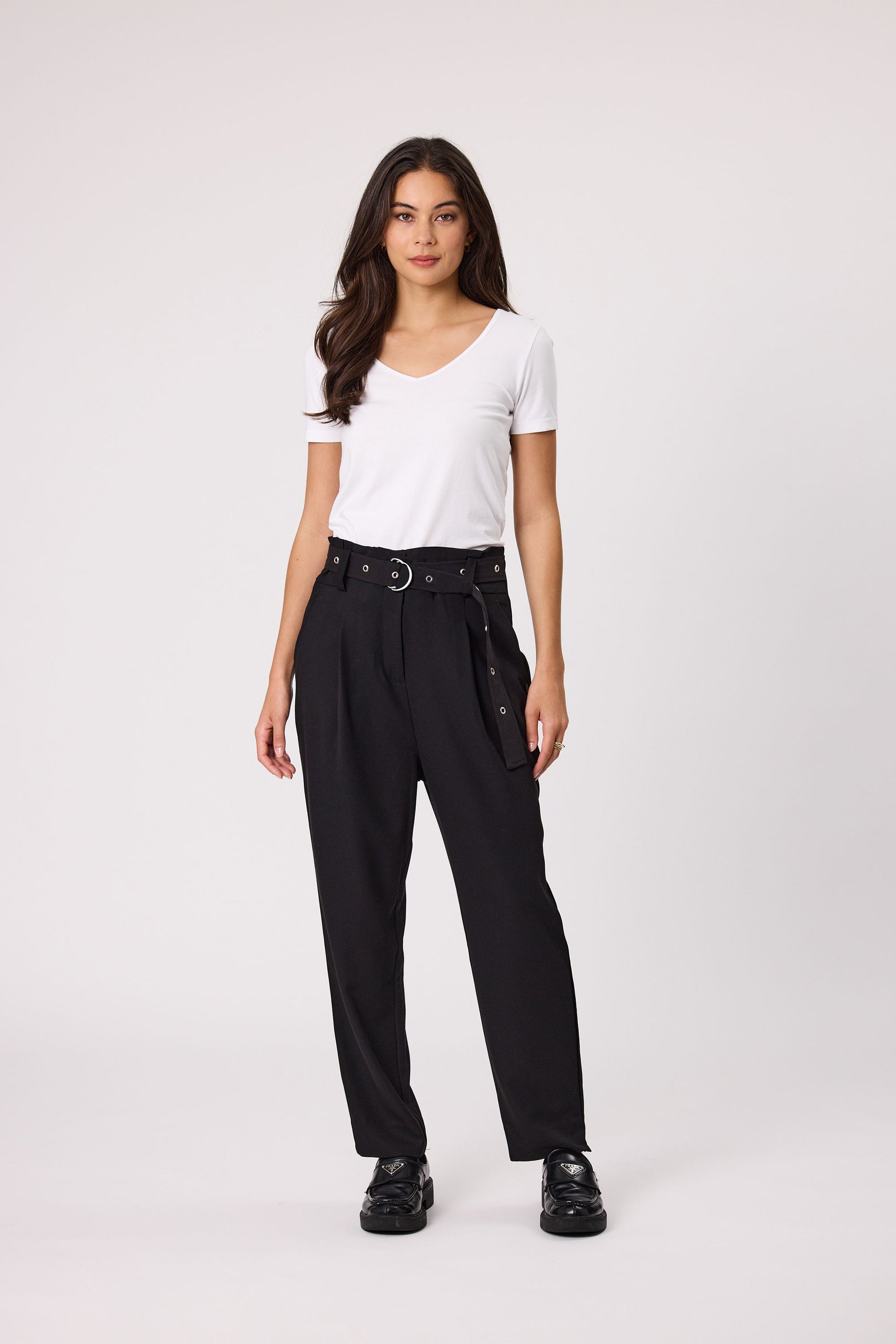 DESIGN NATION SOHO PANT - BLACK - THE VOGUE STORE