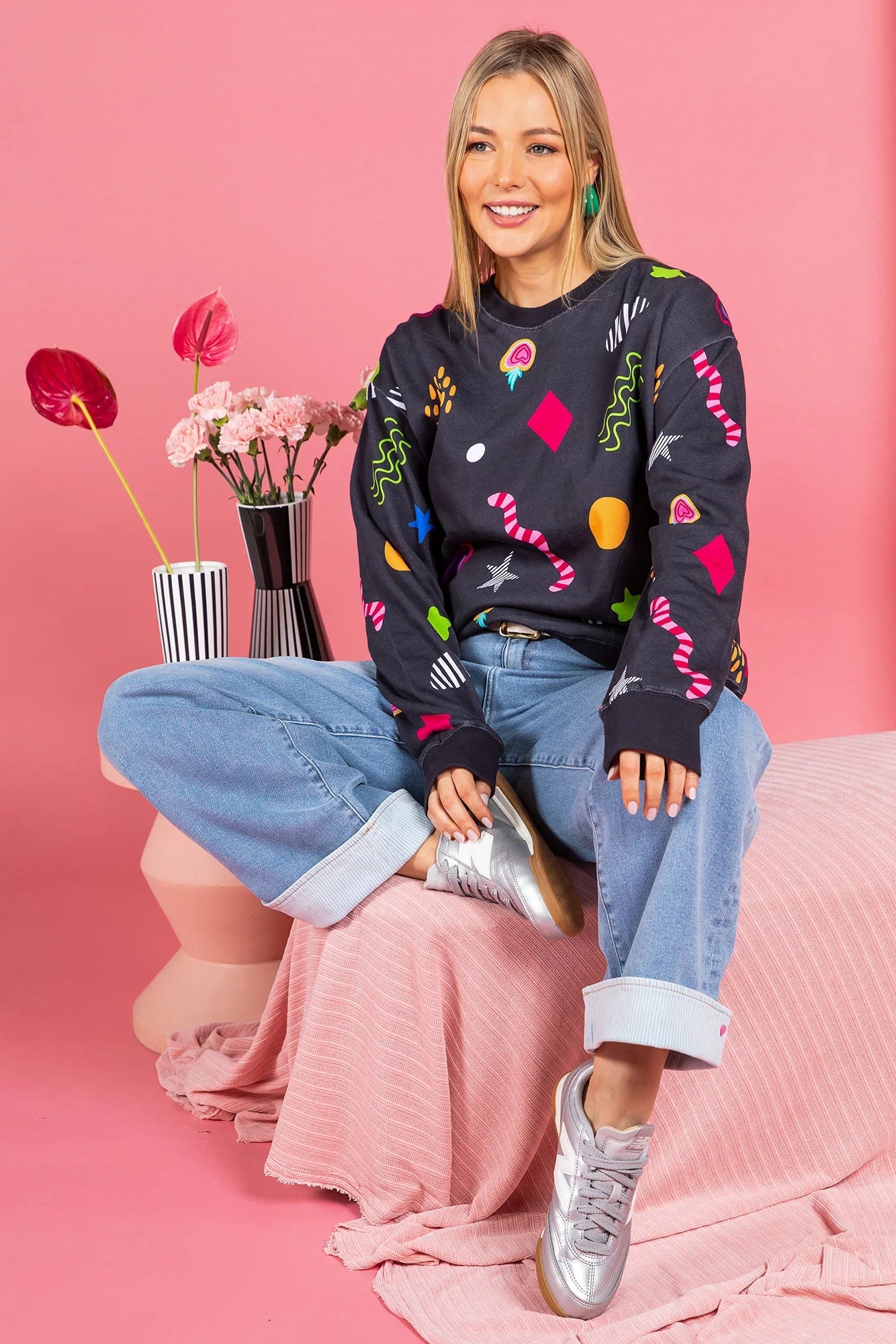 ELM LICORICE GALAXY CREW - THE VOGUE STORE