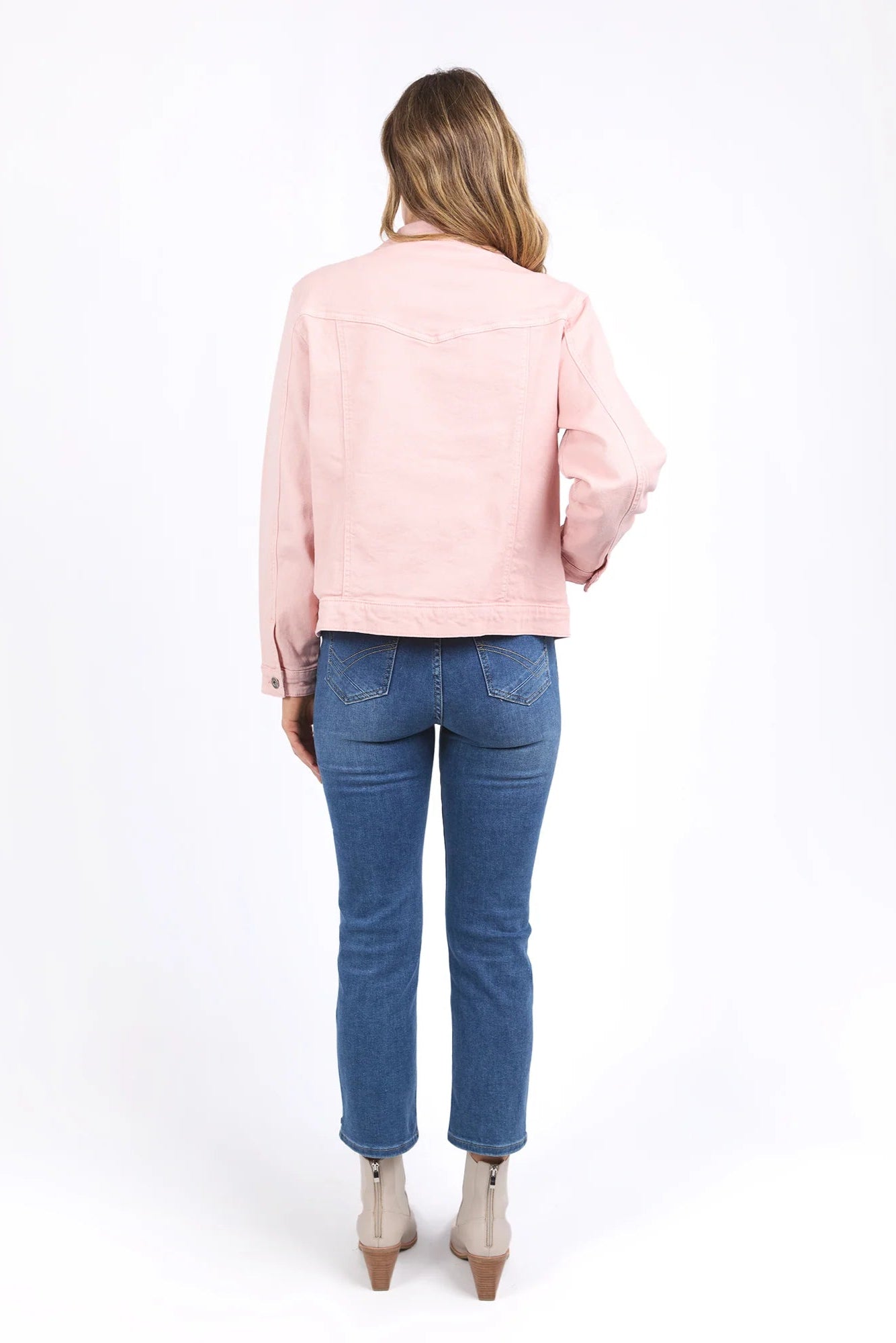 ELM TILLY JACKET - BLUSH - THE VOGUE STORE