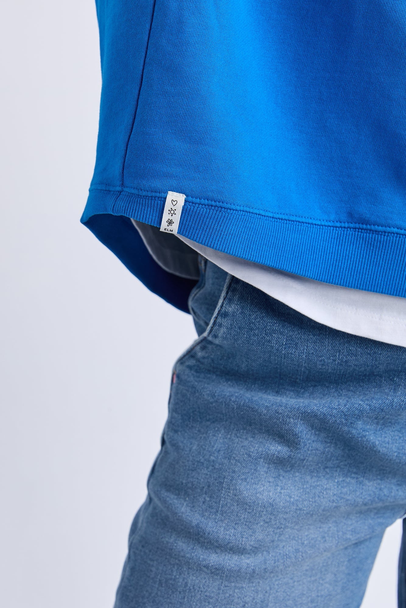 ELM DIVINE CREW - ROYAL BLUE - THE VOGUE STORE