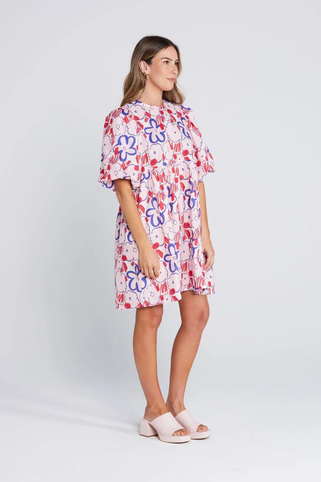 THING THING SPIN DRESS - SQUIGGLE BLOOM - THE VOGUE STORE