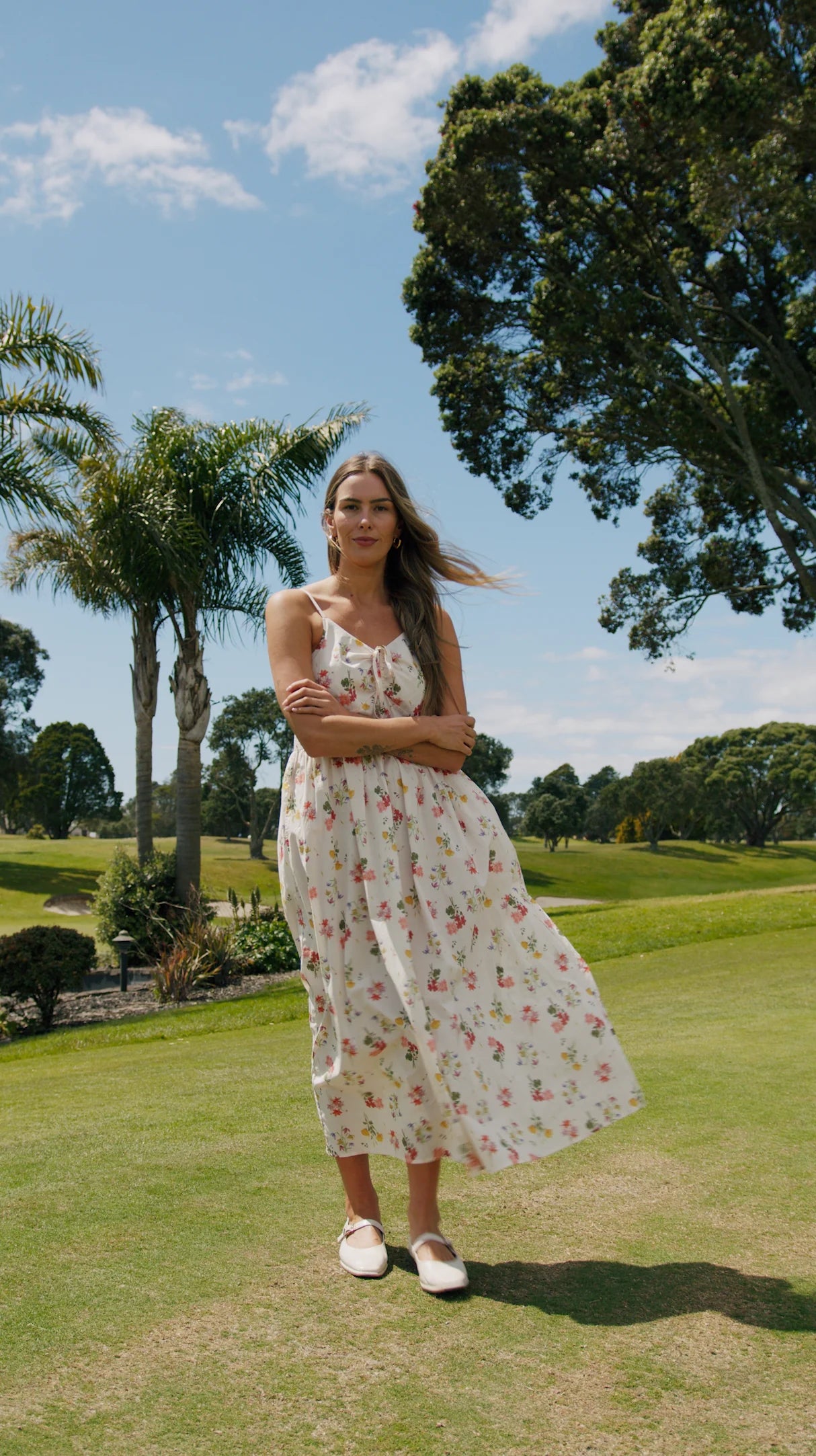 THING THING ZINNIA DRESS - SUMMER HAVEN - THE VOGUE STORE