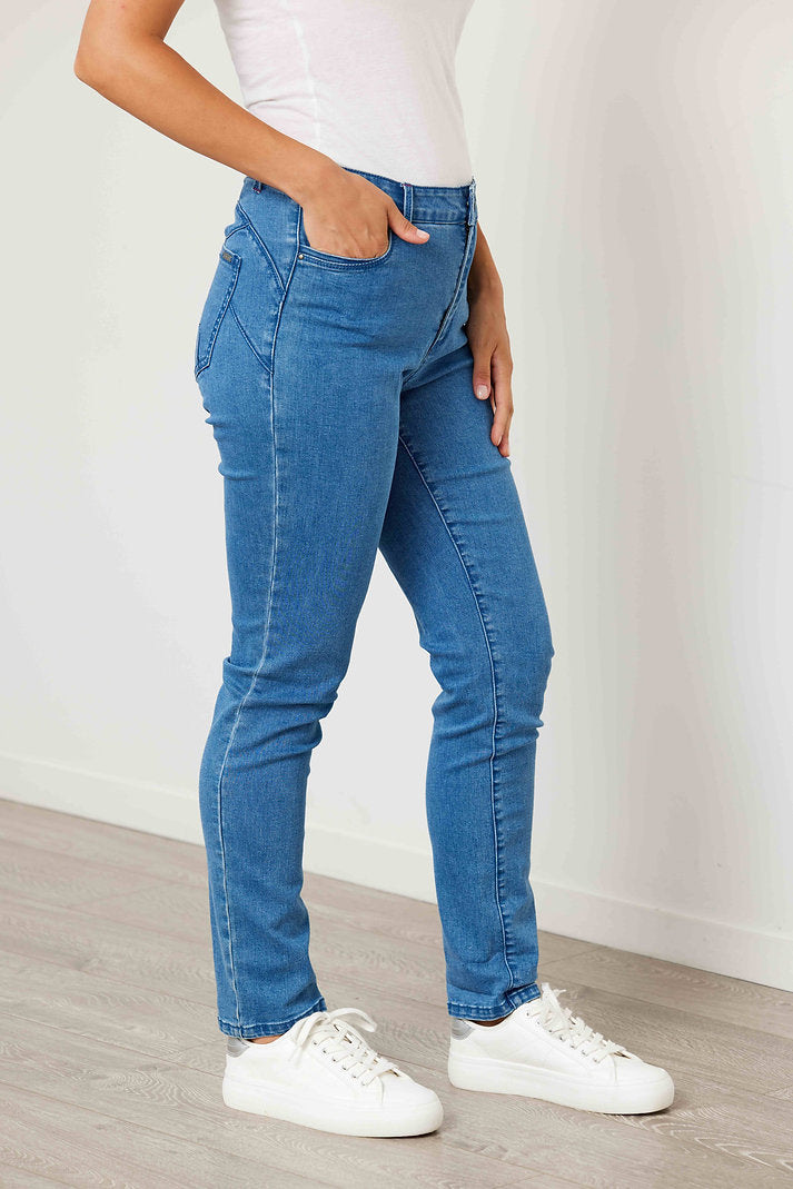 NEWPORT DALLAS DENIM JEAN - LIGHT BLUE - THE VOGUE STORE