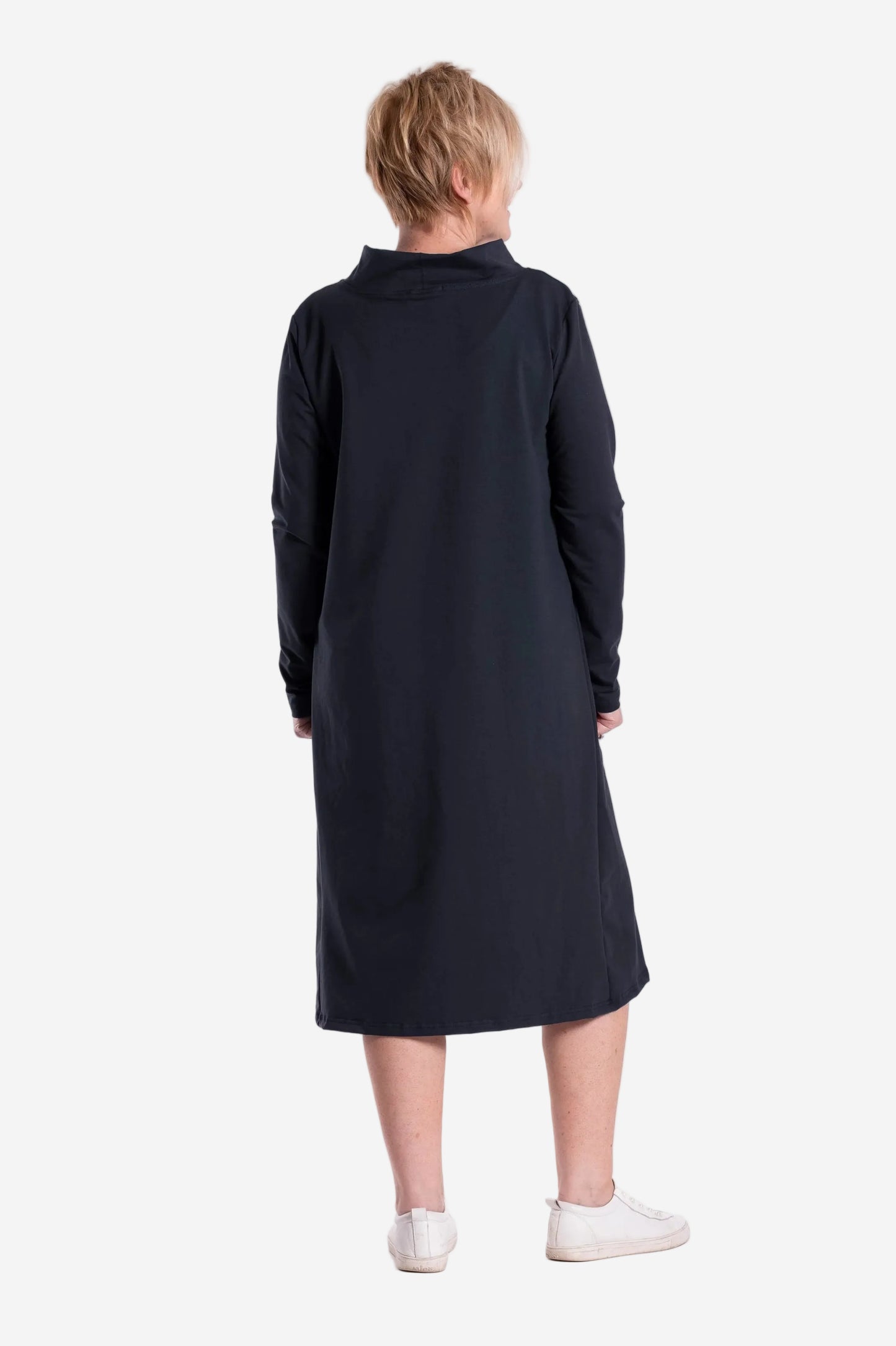 JELLICOE ZALA DRESS - INK - THE VOGUE STORE