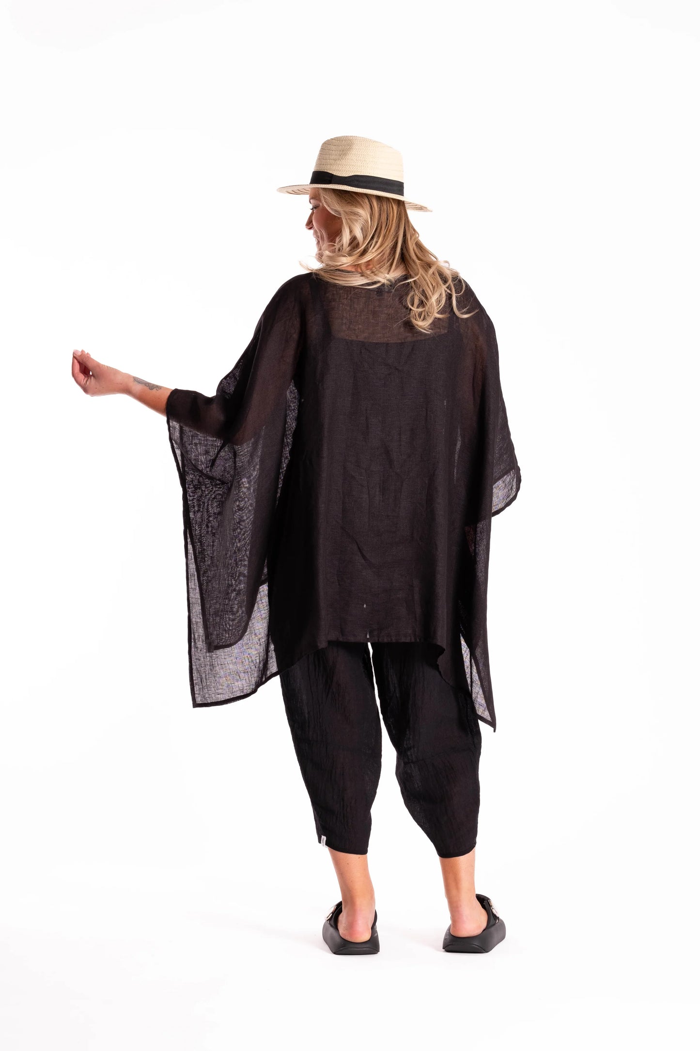 DEEANNE HOBBS MIMI TOP BLACK - THE VOGUE STORE