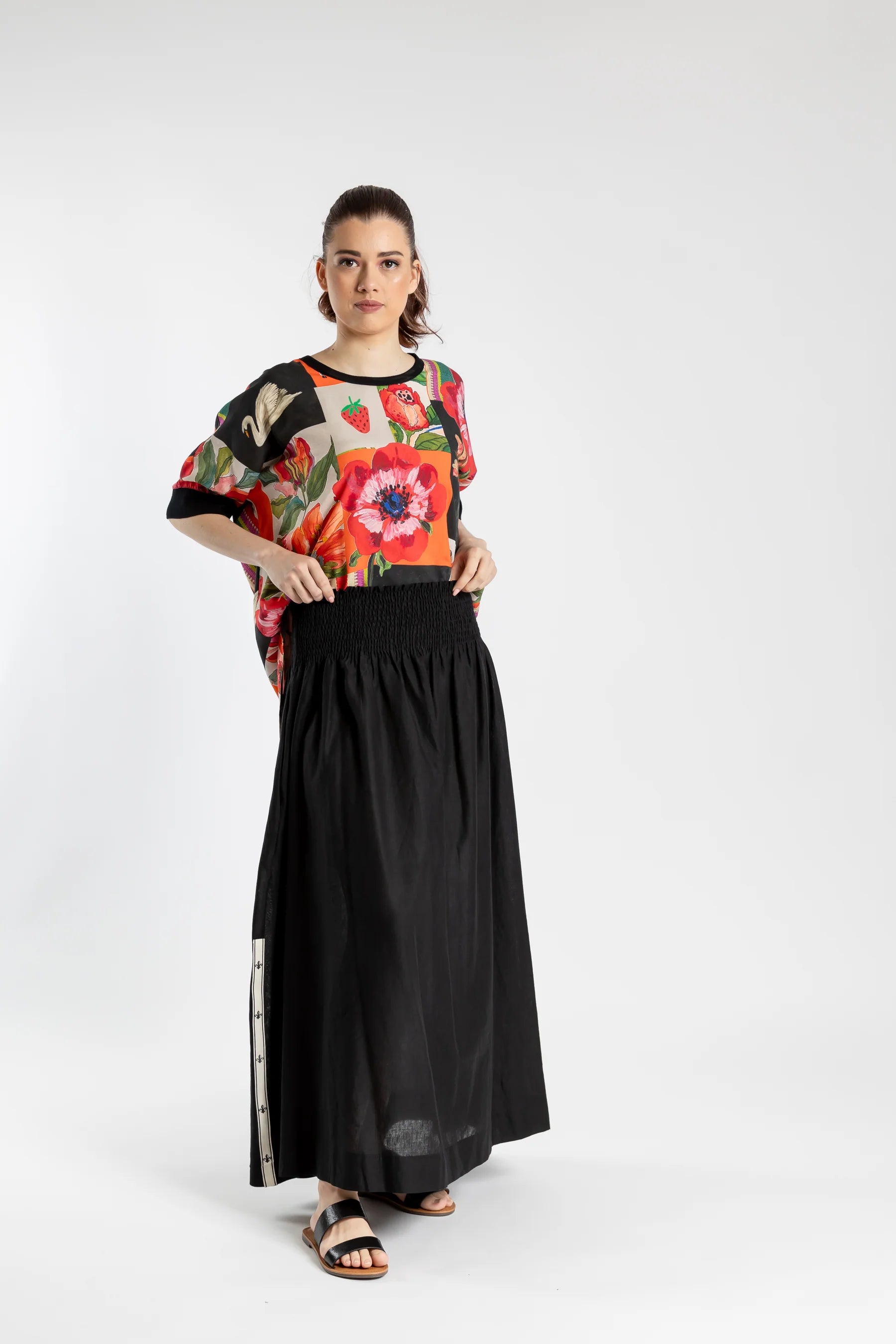 JELLICOE BRIXLEY SKIRT - BLACK - THE VOGUE STORE