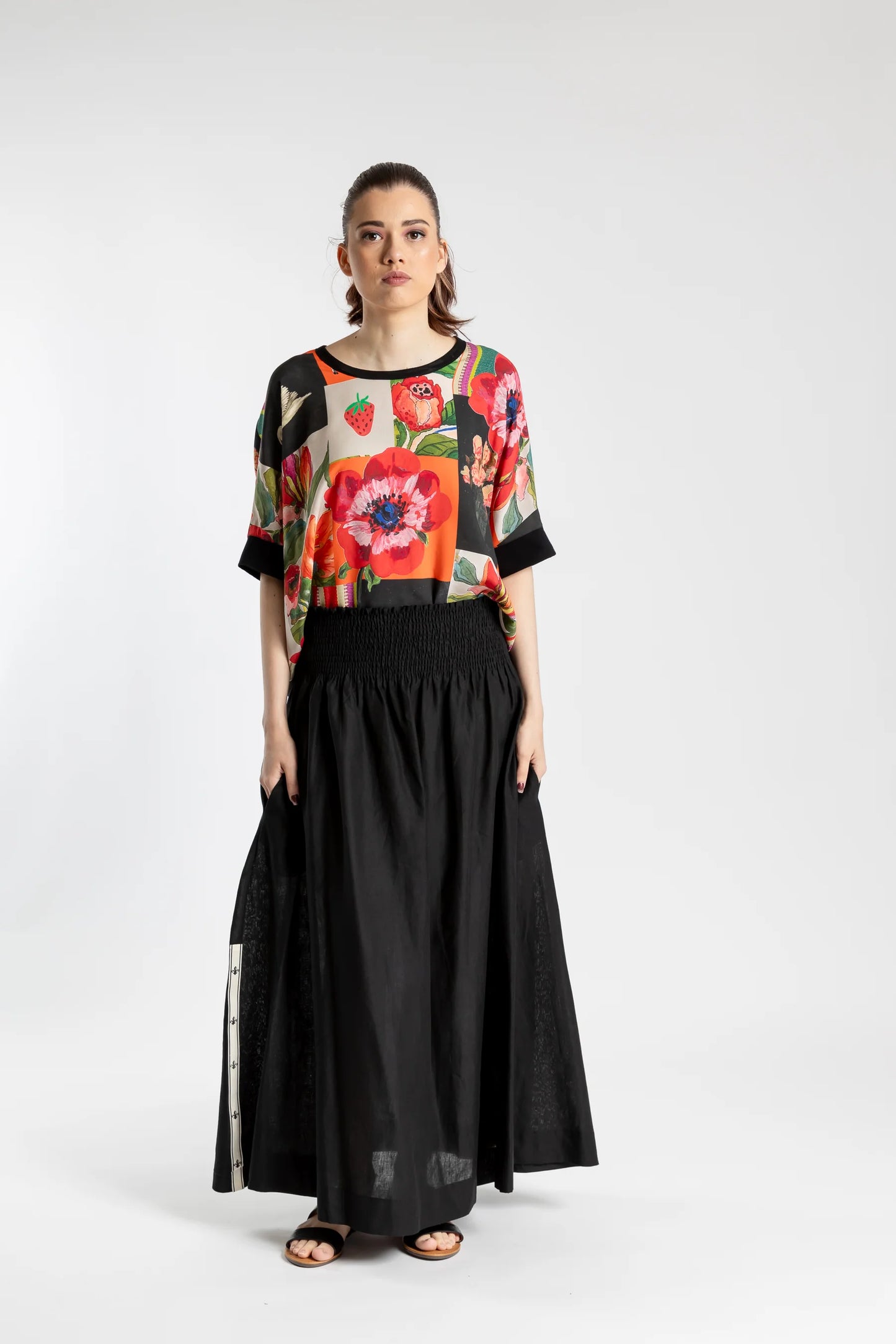 JELLICOE BRIXLEY SKIRT - BLACK - THE VOGUE STORE