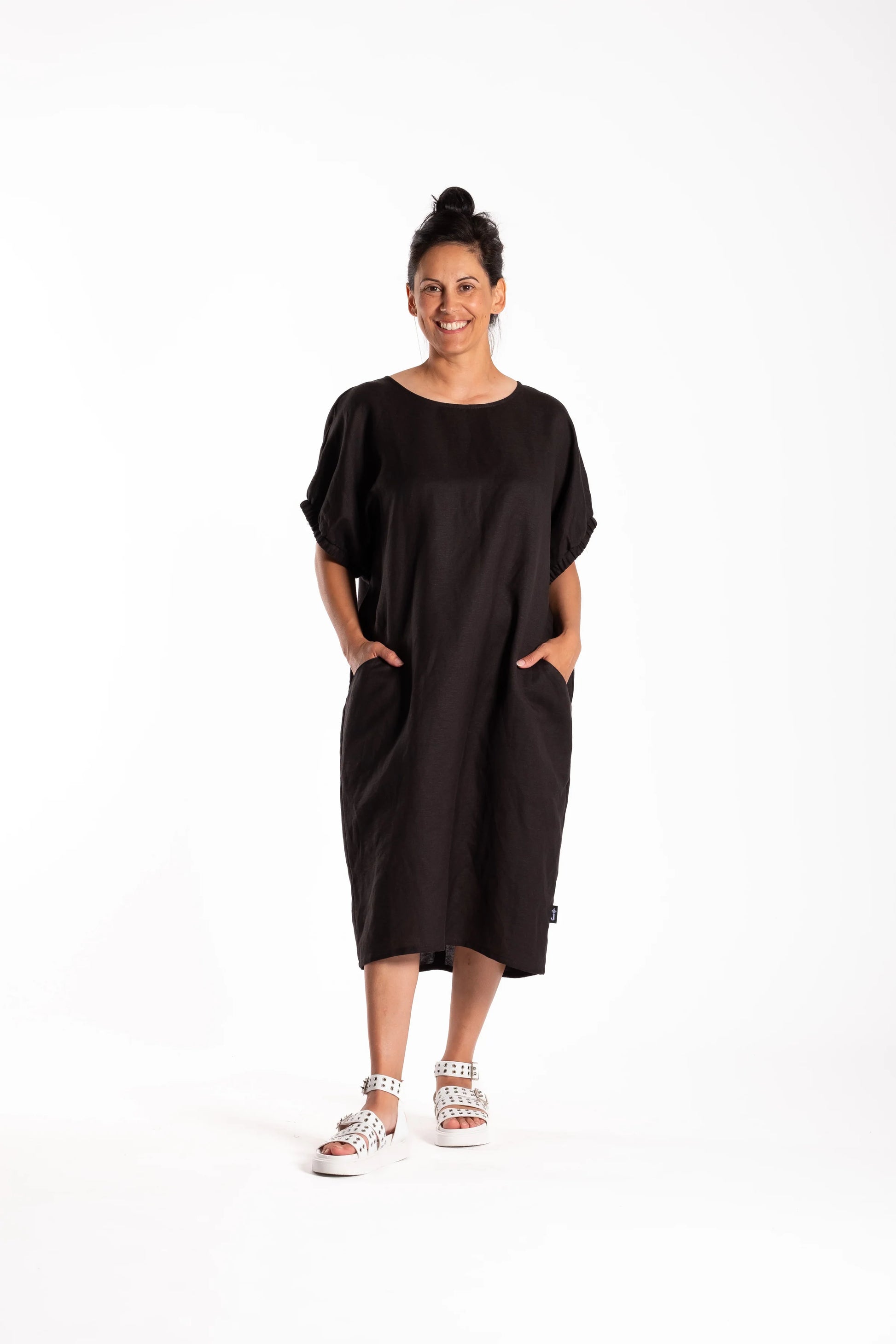 JELLICOE SOFIA DRESS - BLACK - THE VOGUE STORE