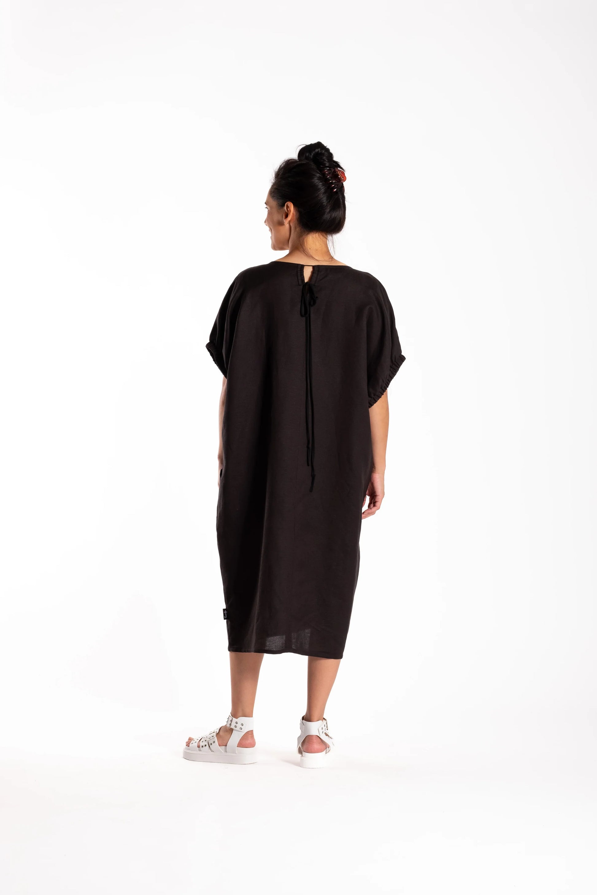 JELLICOE SOFIA DRESS - BLACK - THE VOGUE STORE