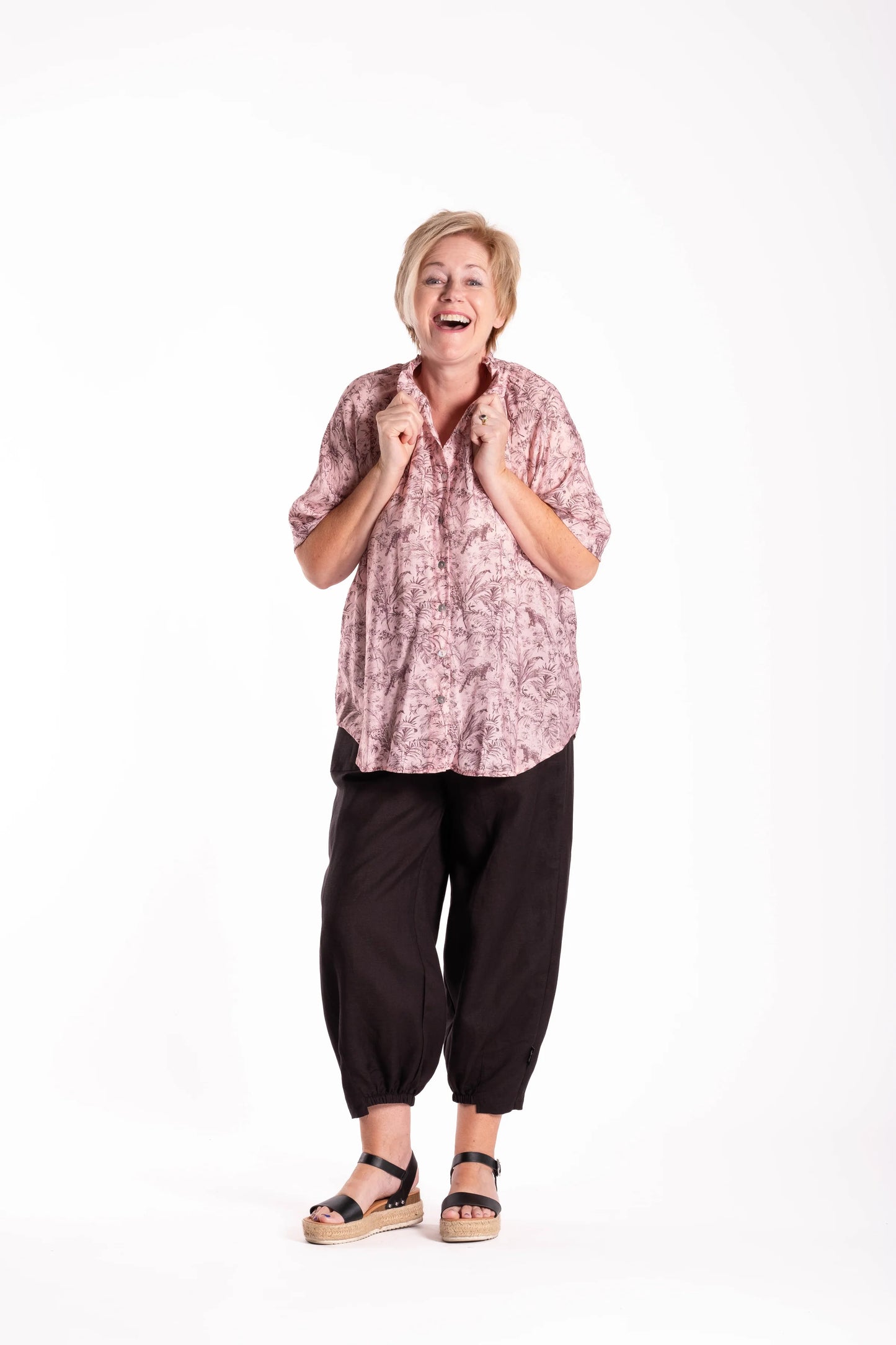 JELLICOE DELIGHT BLOUSE - MINI GARDEN - THE VOGUE STORE