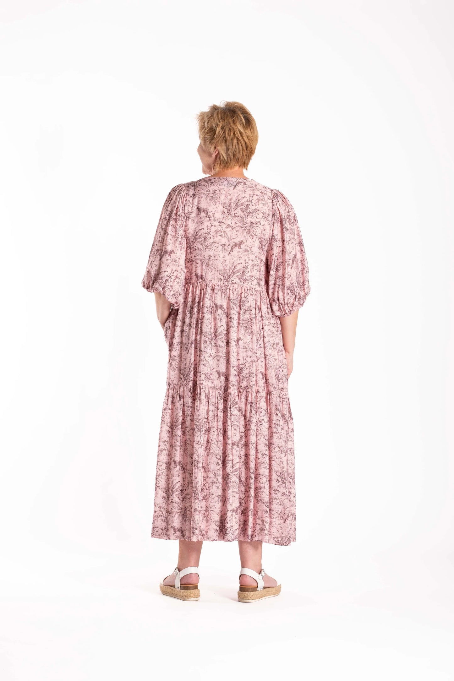 JELLICOE DELIGHT DRESS - MINI GARDEN - THE VOGUE STORE