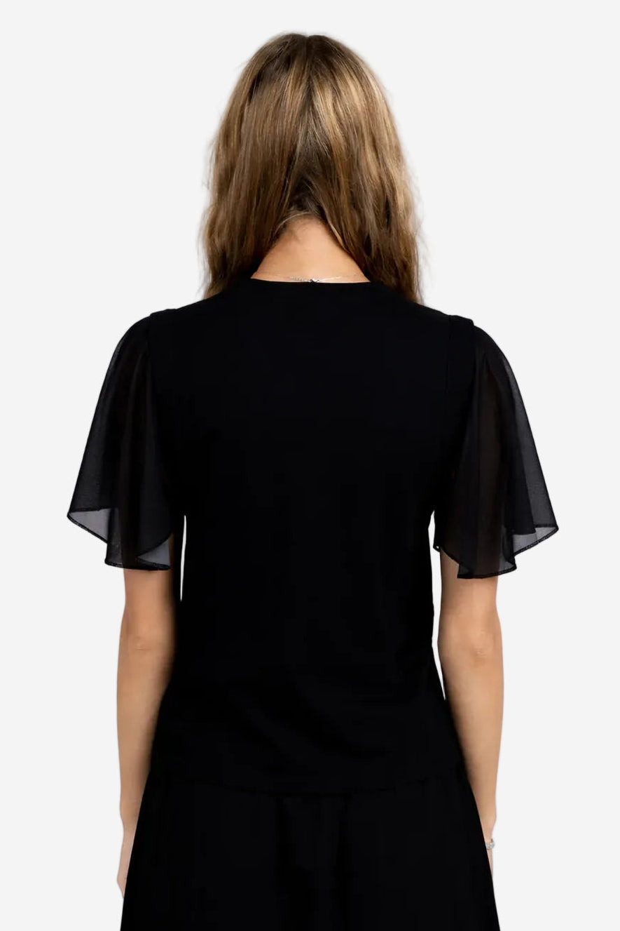 FEDERATION STAGE TEE - BLACK - THE VOGUE STORE