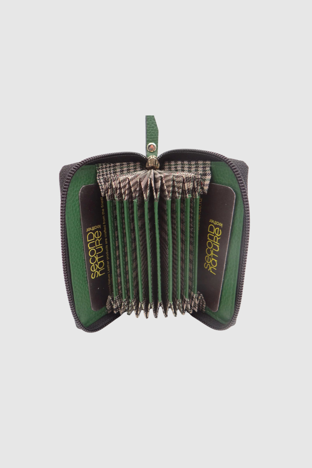 SECOND NATURE CARD WALLET - MONSTERA- THE VOGUE STORE