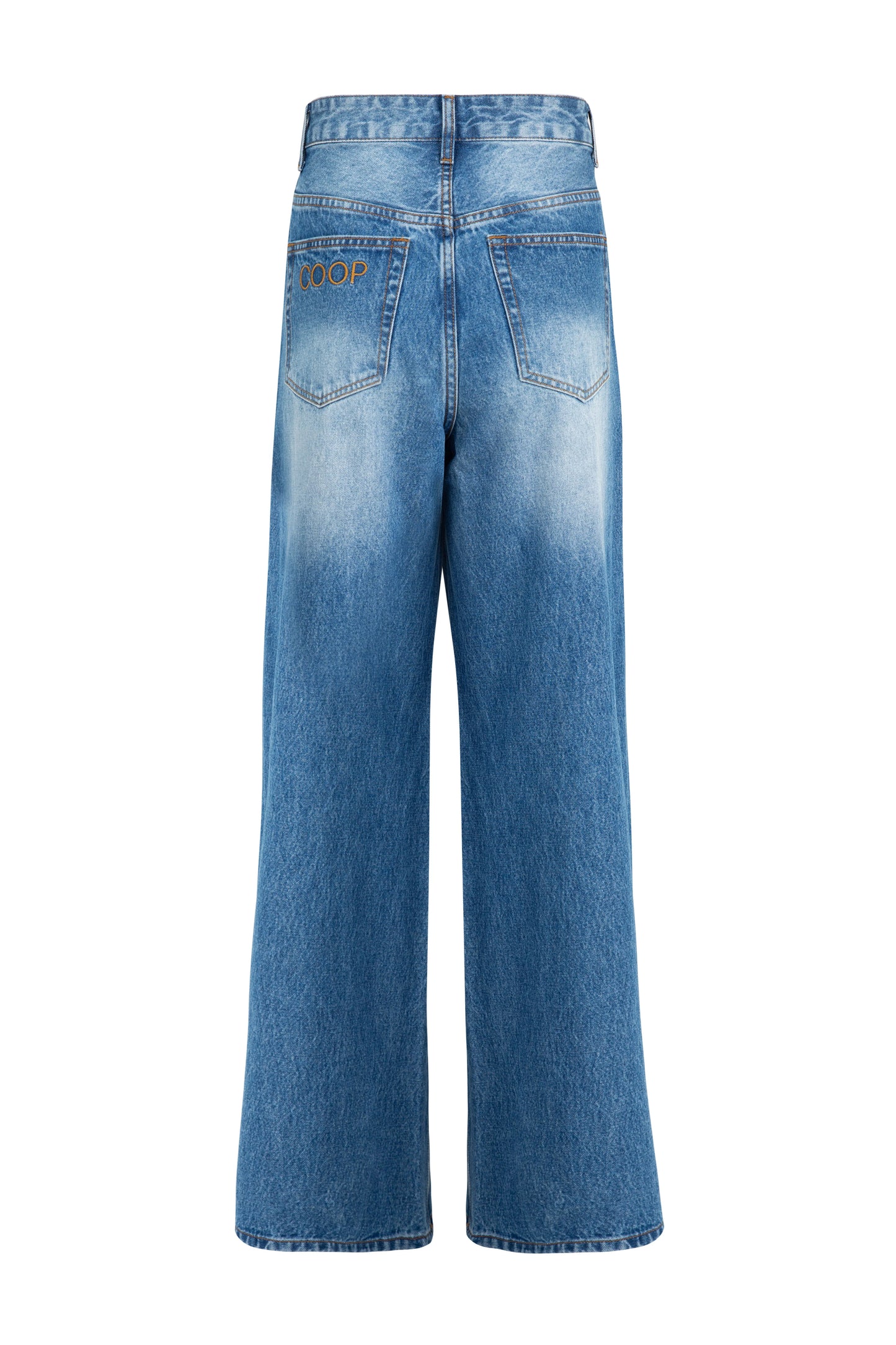 COOP UNCUT GEMS JEAN - BLUE DENIM - THE VOGUE STORE