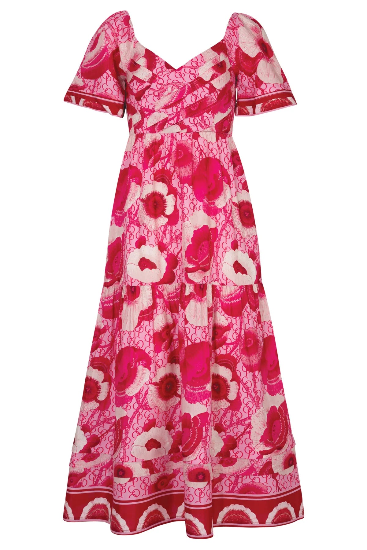 COOP GO WITH THE FLO-RAL DRESS - PINK - THE VOGUE STORE