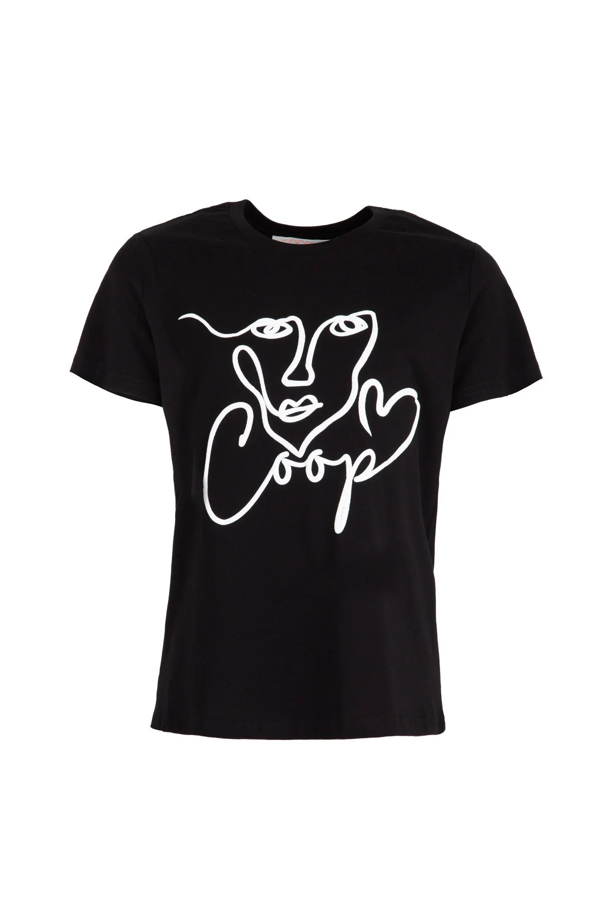 COOP FACE VALUE T-SHIRT - BLACK - THE VOGUE STORE