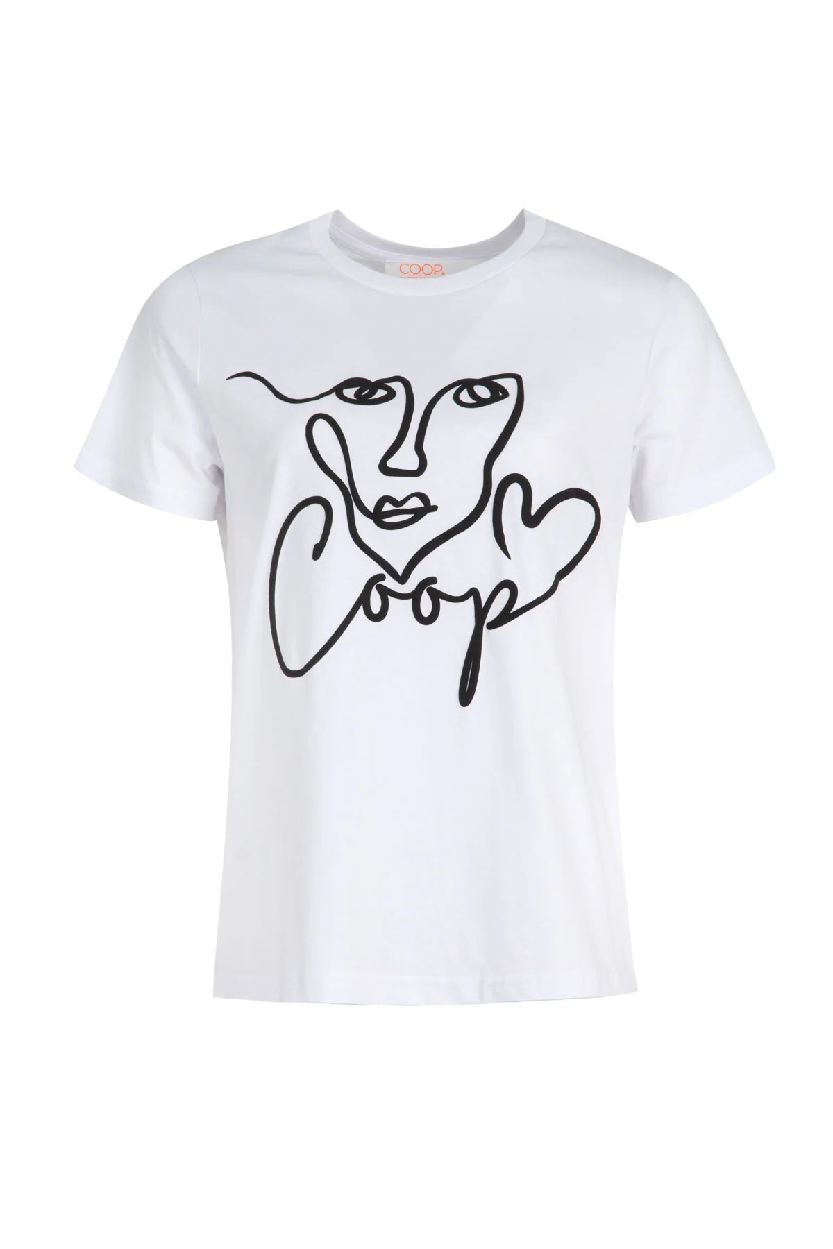COOP FACE VALUE T-SHIRT - WHITE - THE VOGUE STORE