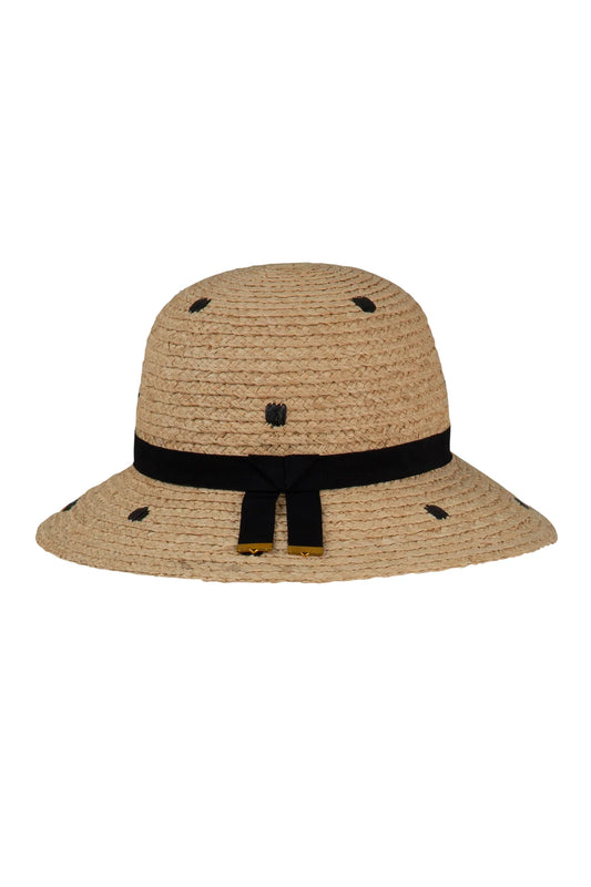 CURATE WHO'S HAT GIRL HAT - STRAW - THE VOGUE STORE