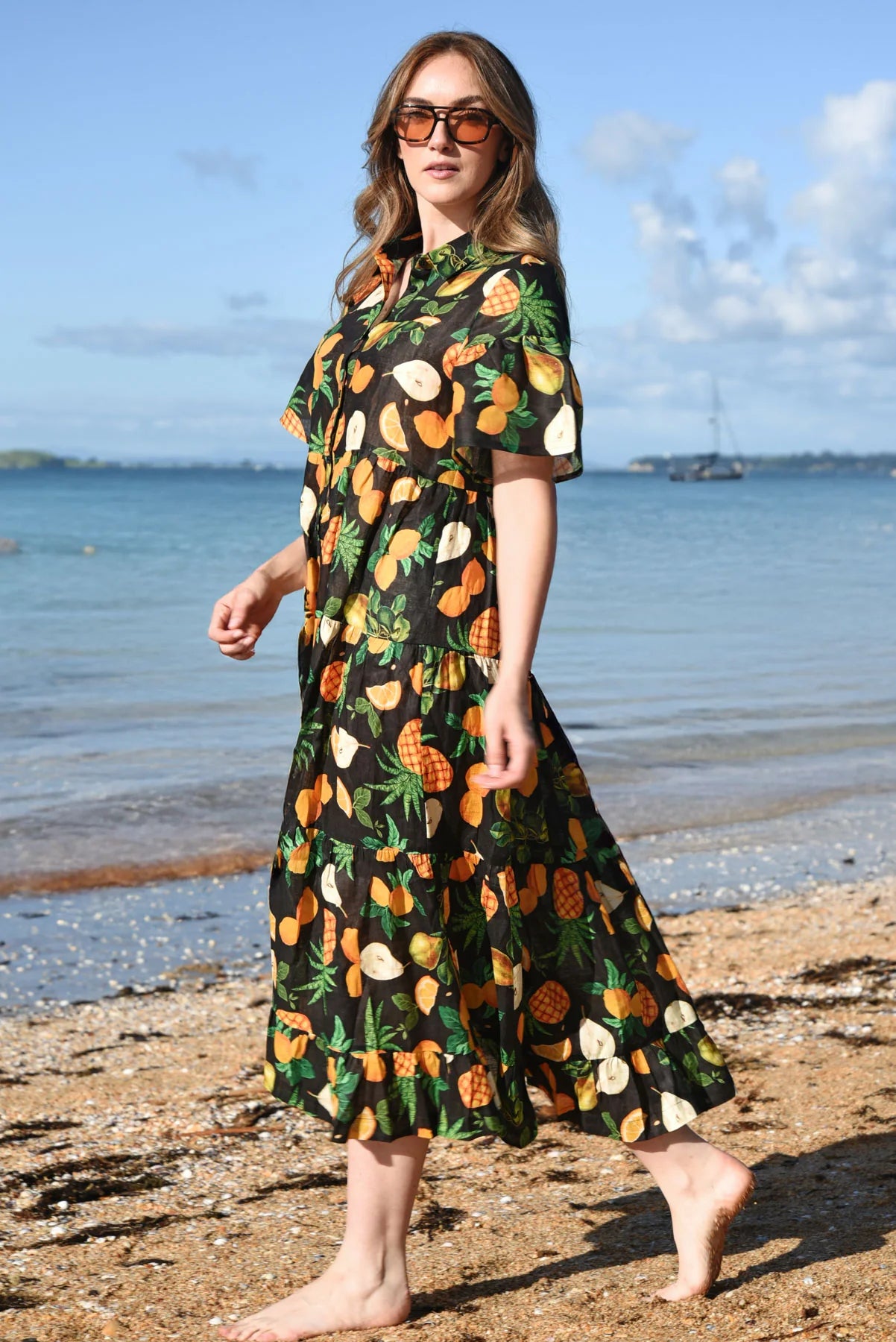 CURATE BEST IN BRIGHT DRESS - BLACK - THE VOGUE STORE