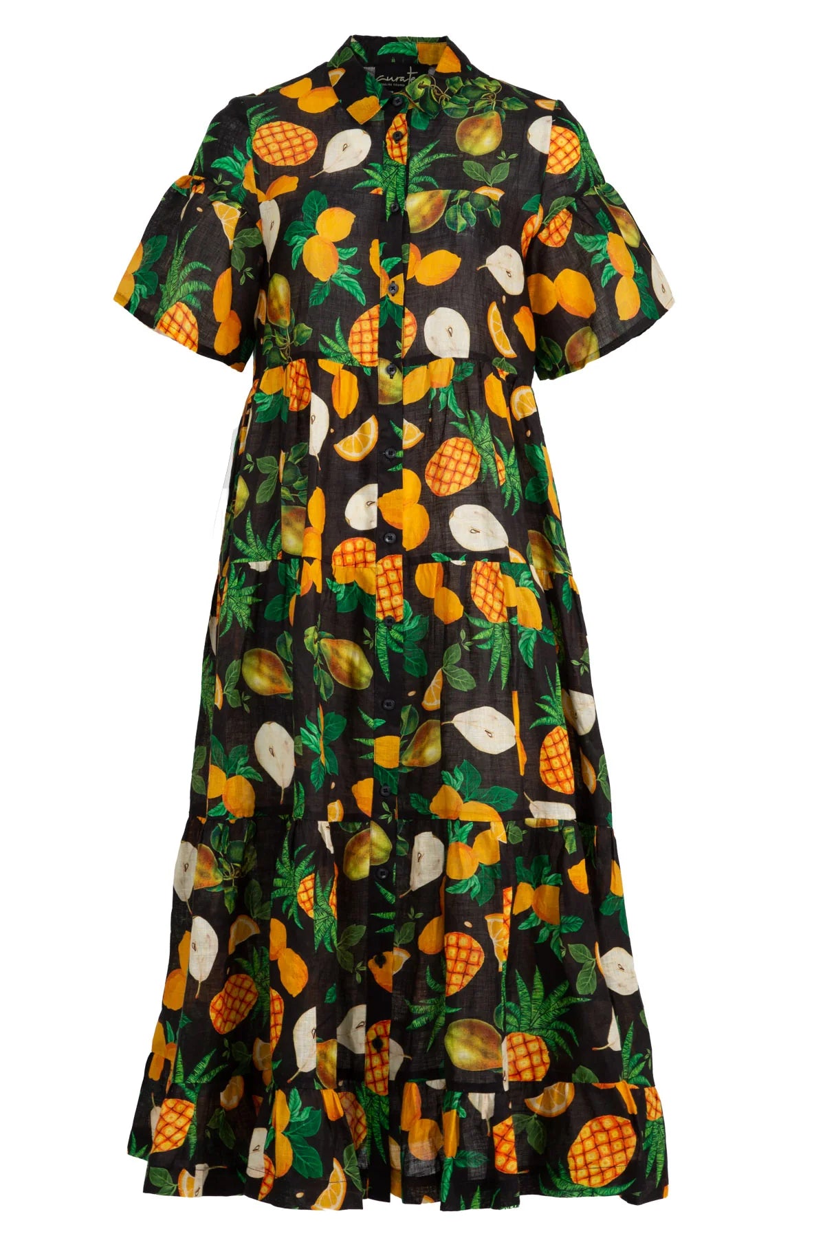 CURATE BEST IN BRIGHT DRESS - BLACK - THE VOGUE STORE