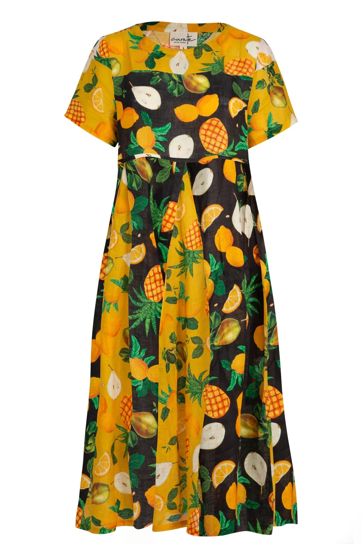 CURATE STRAIGHT TALK DRESS - BLACK - THE VOGUE STORE