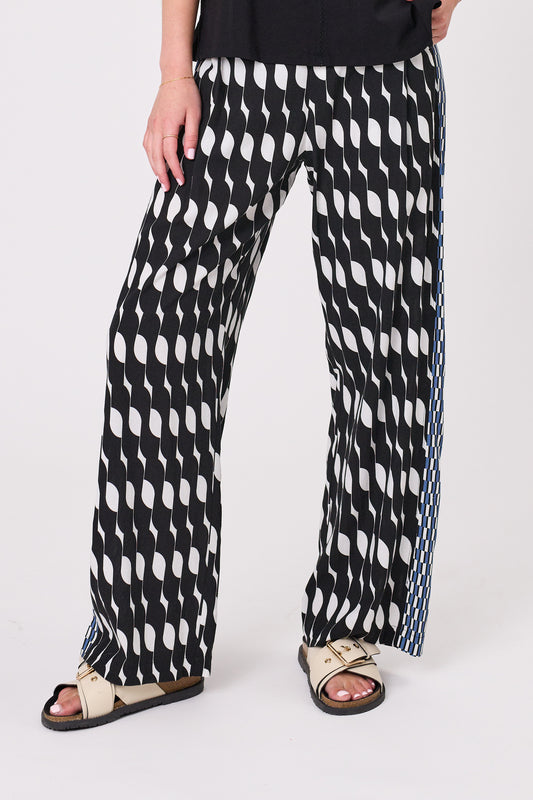 DESIGN NATION EMPIRE PANT - BLACK - THE VOGUE STORE