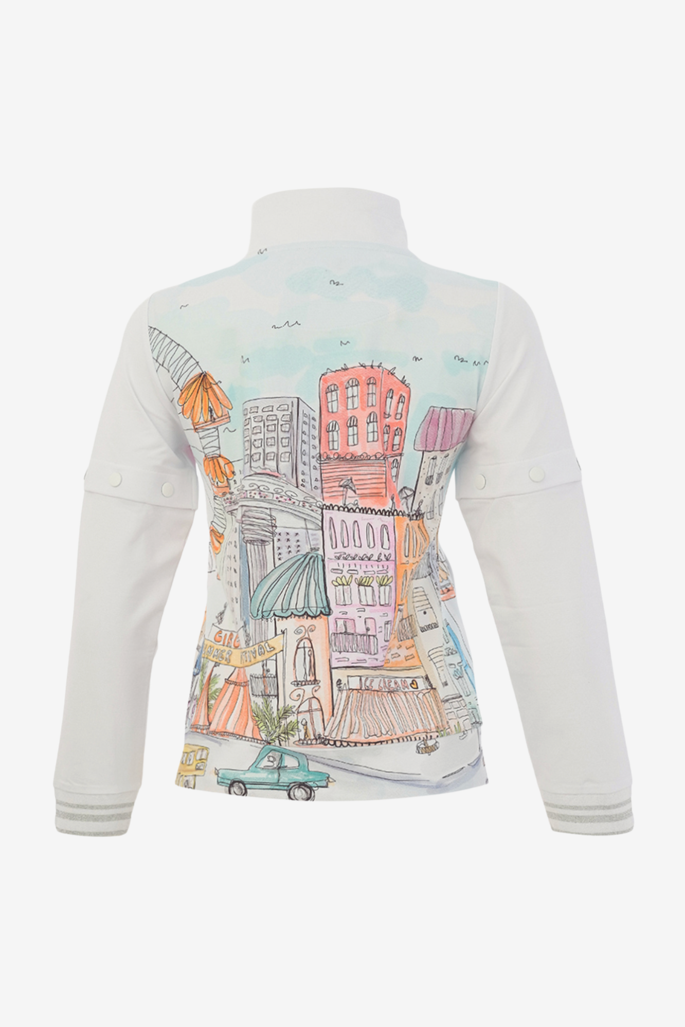 DOLCEZZA BASAK ERARSLAN ZIP JACKET - CITY CIRCUS - THE VOGUE STORE