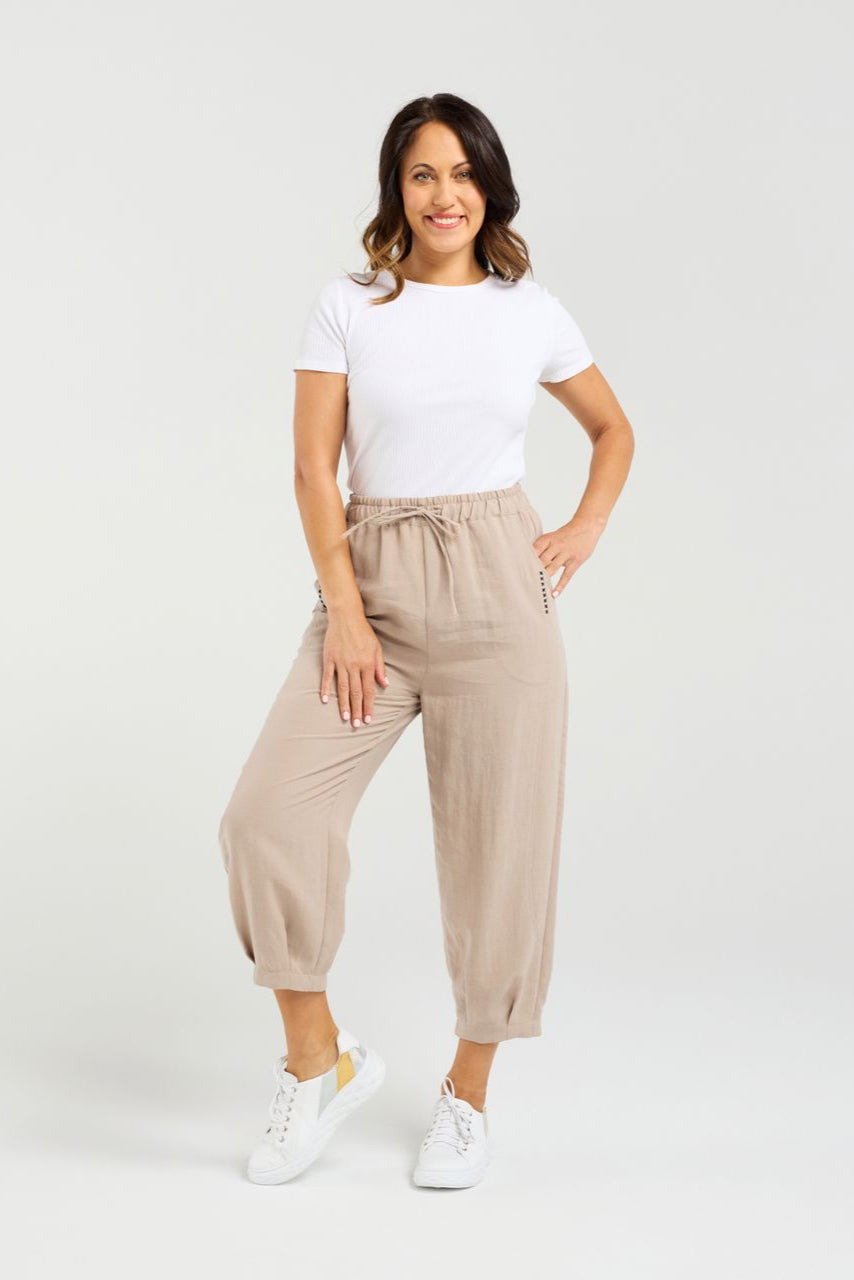 SEDUCE NOVA PANT - NATURAL - THE VOGUE STORE